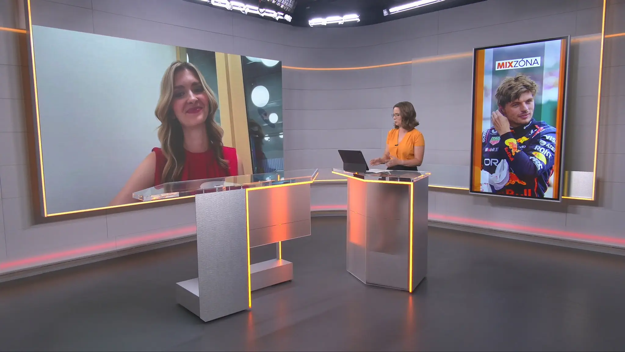 Karolína Bulisová v TN live.