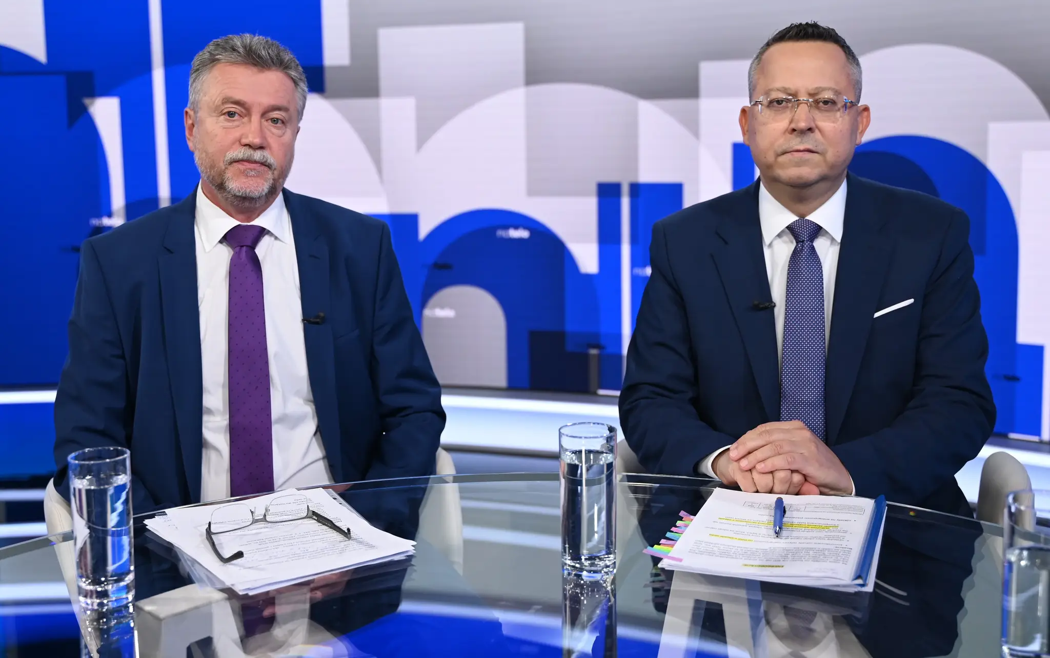 Minister financií Ladislav Kamenický a poslanec NR SR Jozef Hajko