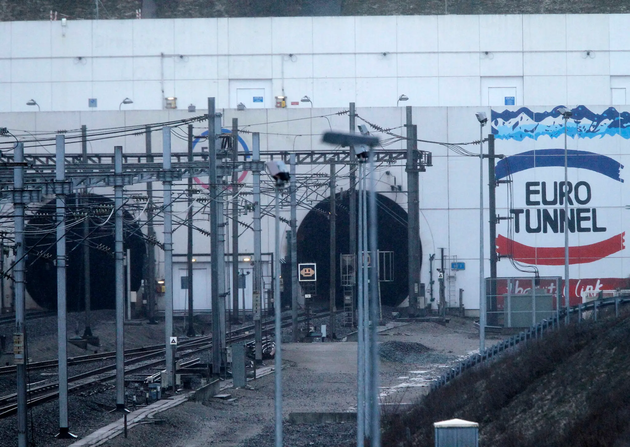 Eurotunel na francúzskej strane