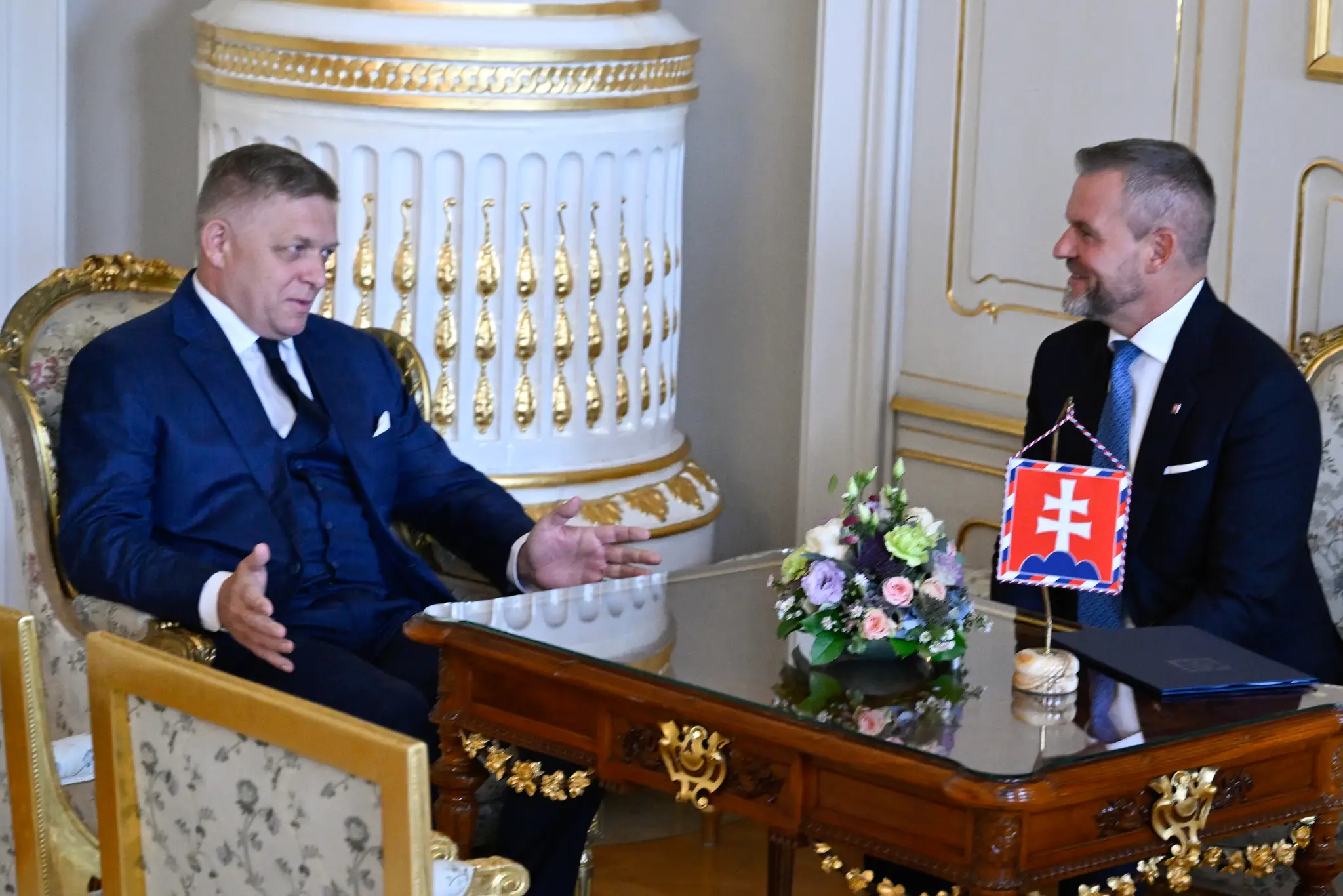 Peter Pellegrini a Robert Fico.