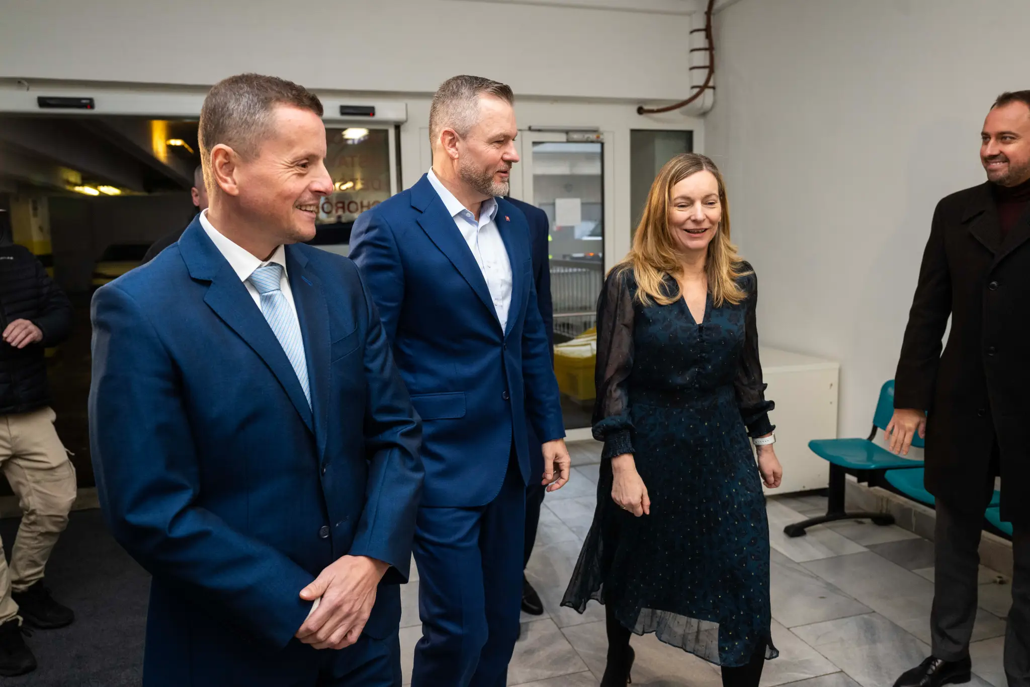 Prezident SR Peter Pellegrini sa zúčastnili na vianočnej vizite na Klinike detskej hematológie a onkológie Národného ústavu detských chorôb
