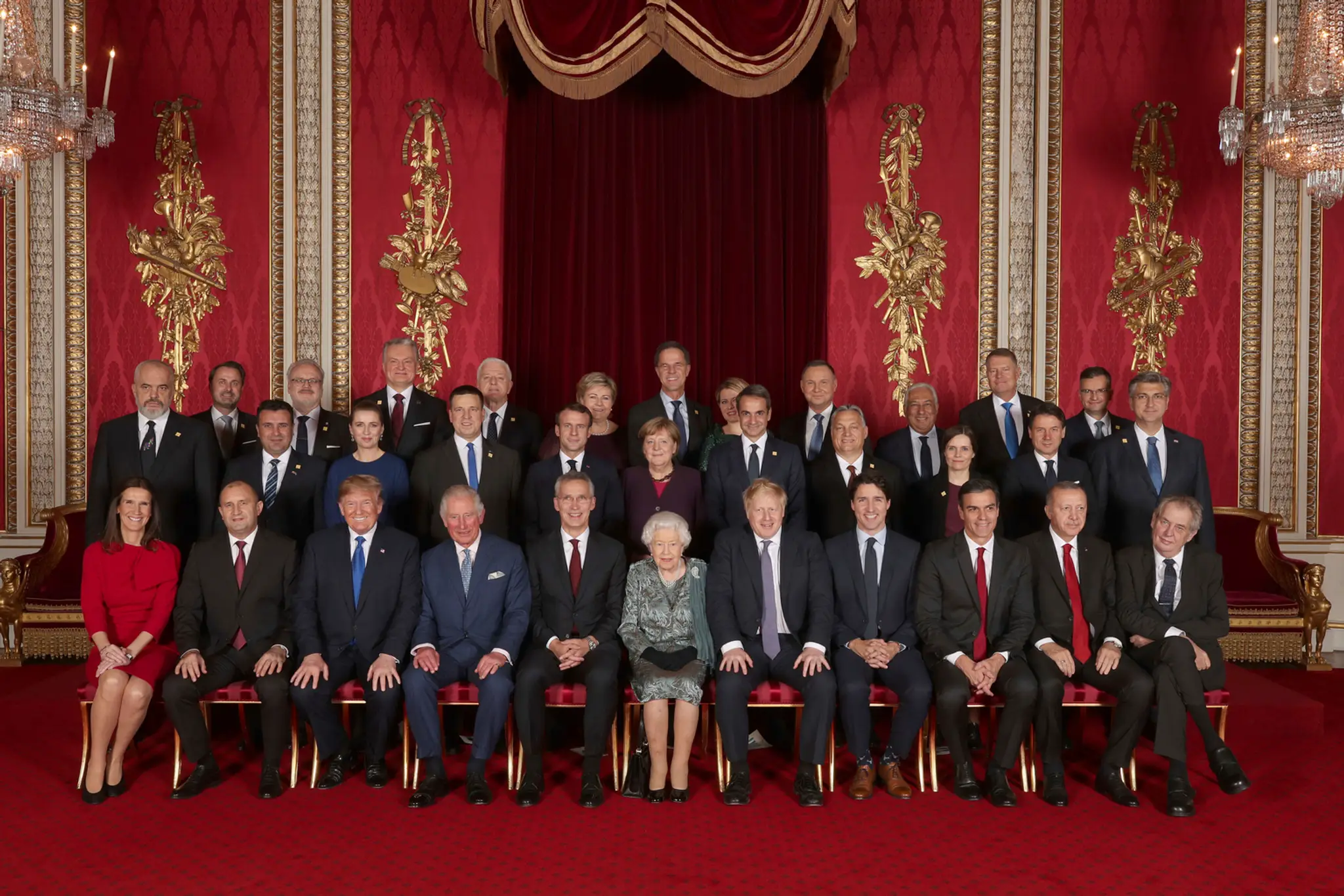 Zuzana Čaputová v Buckinghamskom paláci