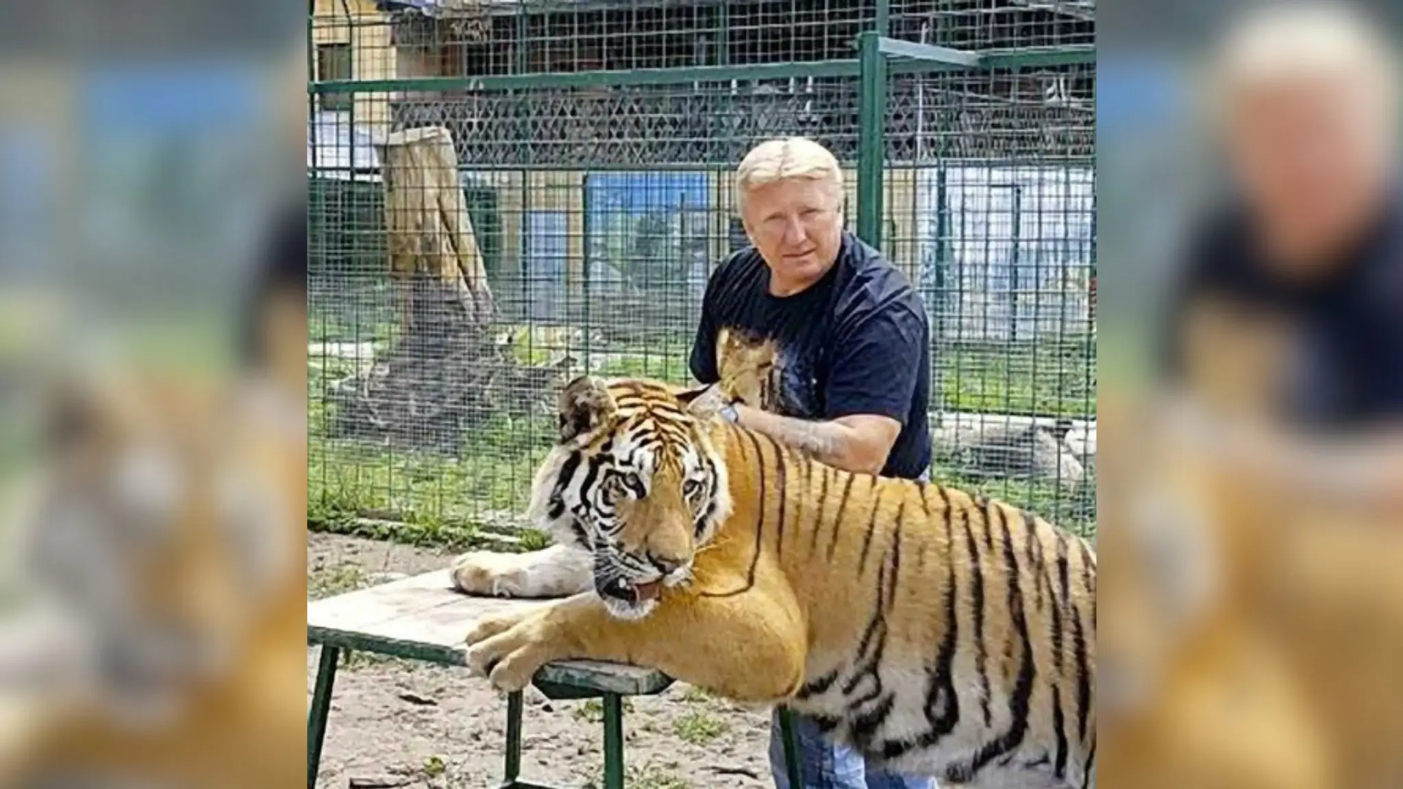 Majiteľ ZOO na archívnom zábere