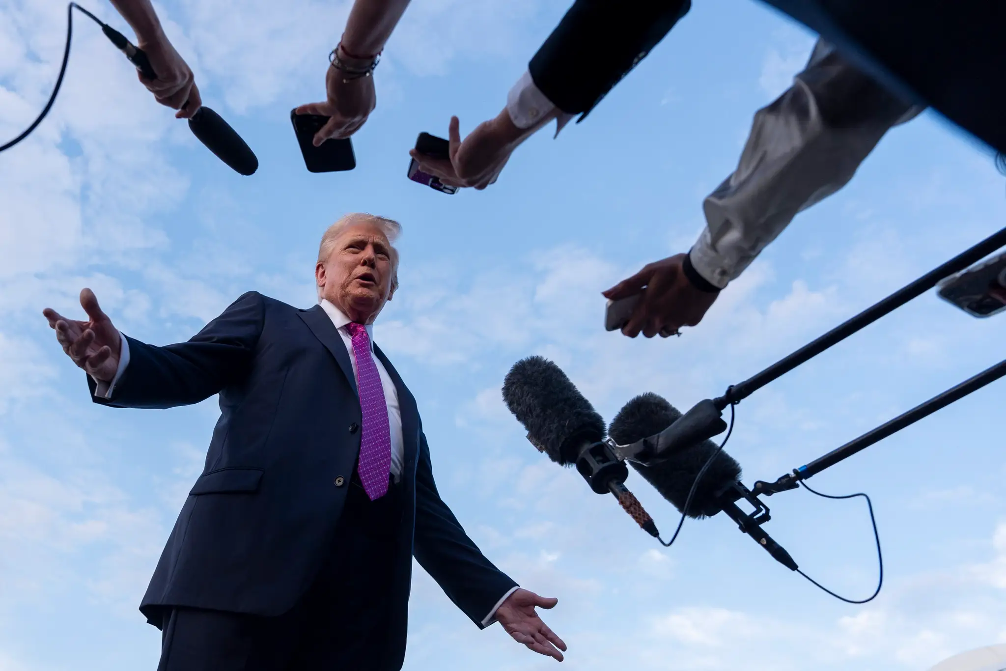 Na snímke americký prezident Donald Trump.