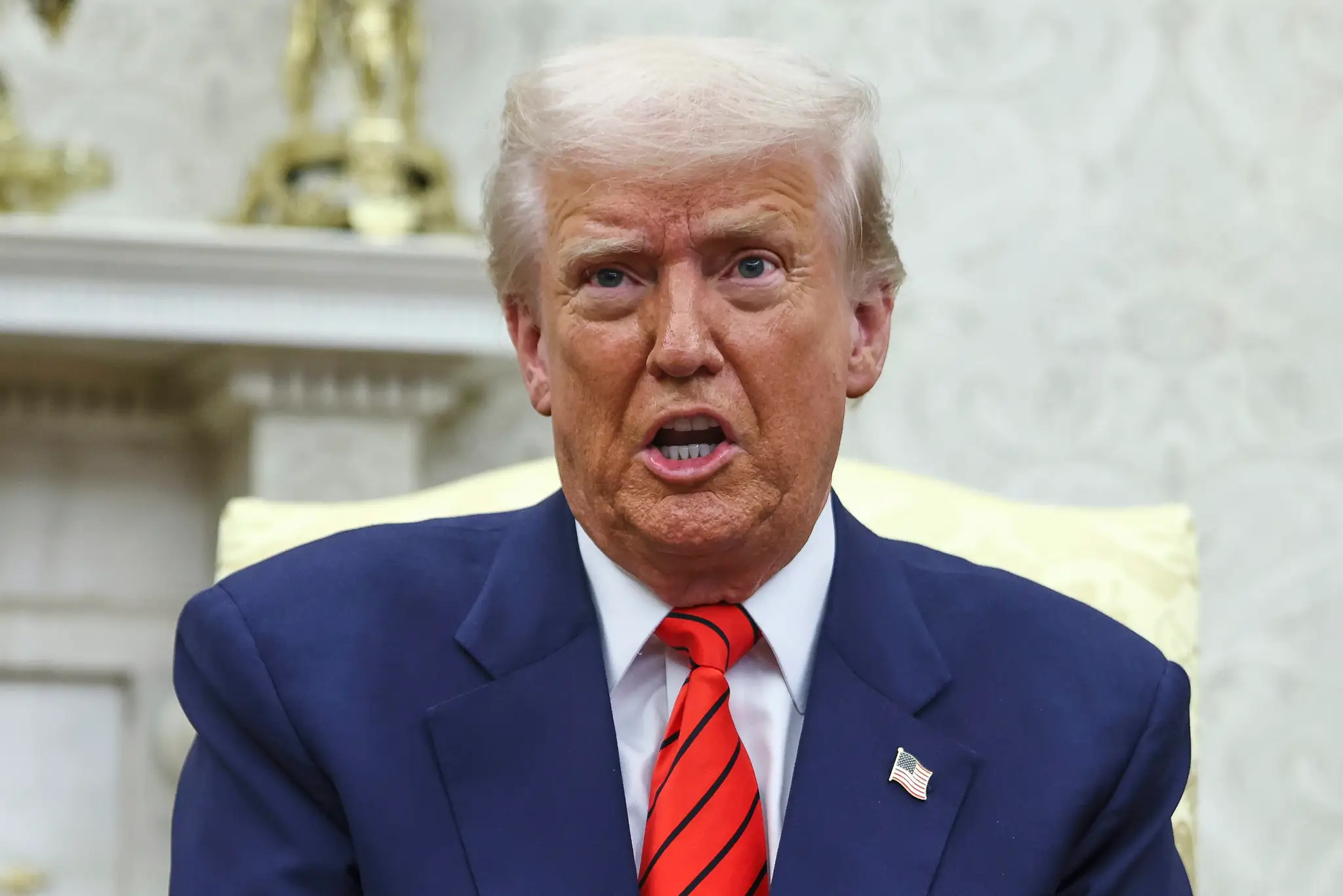 Na snímke americký prezident Donald Trump.