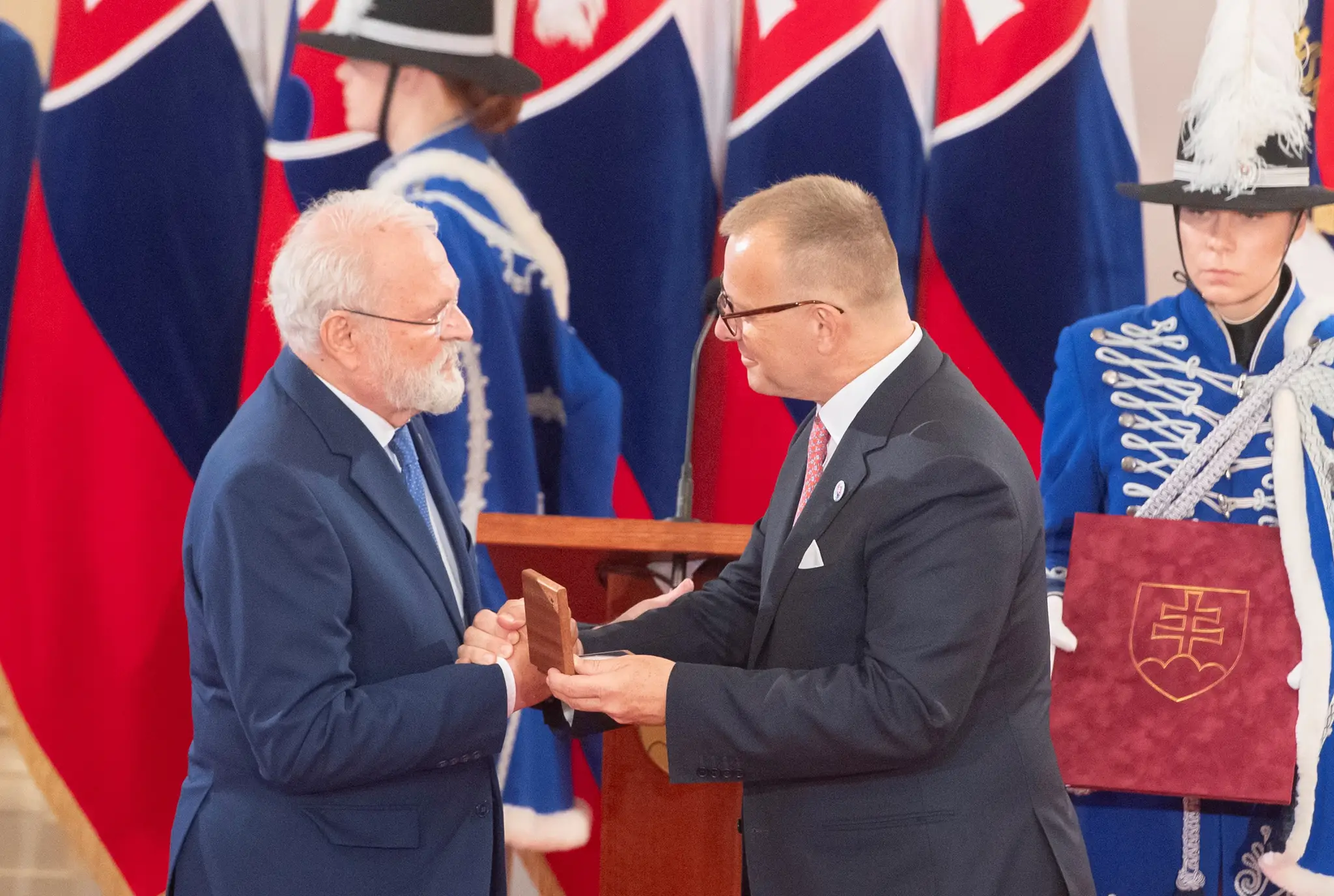 Ivan Gašparovič a Boris Kollár.
