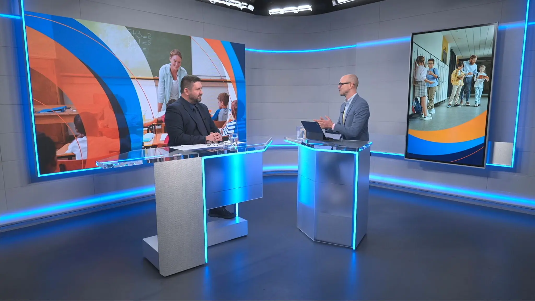 Dušan Zachar v TN live. 