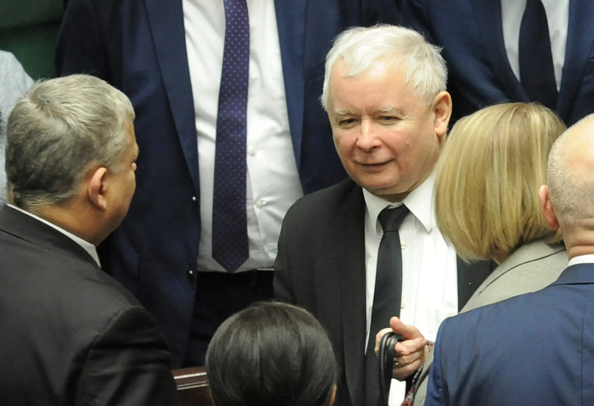 Líder vládnej strany Právo a spravodlivosť (PiS) Jaroslaw Kaczyňski.