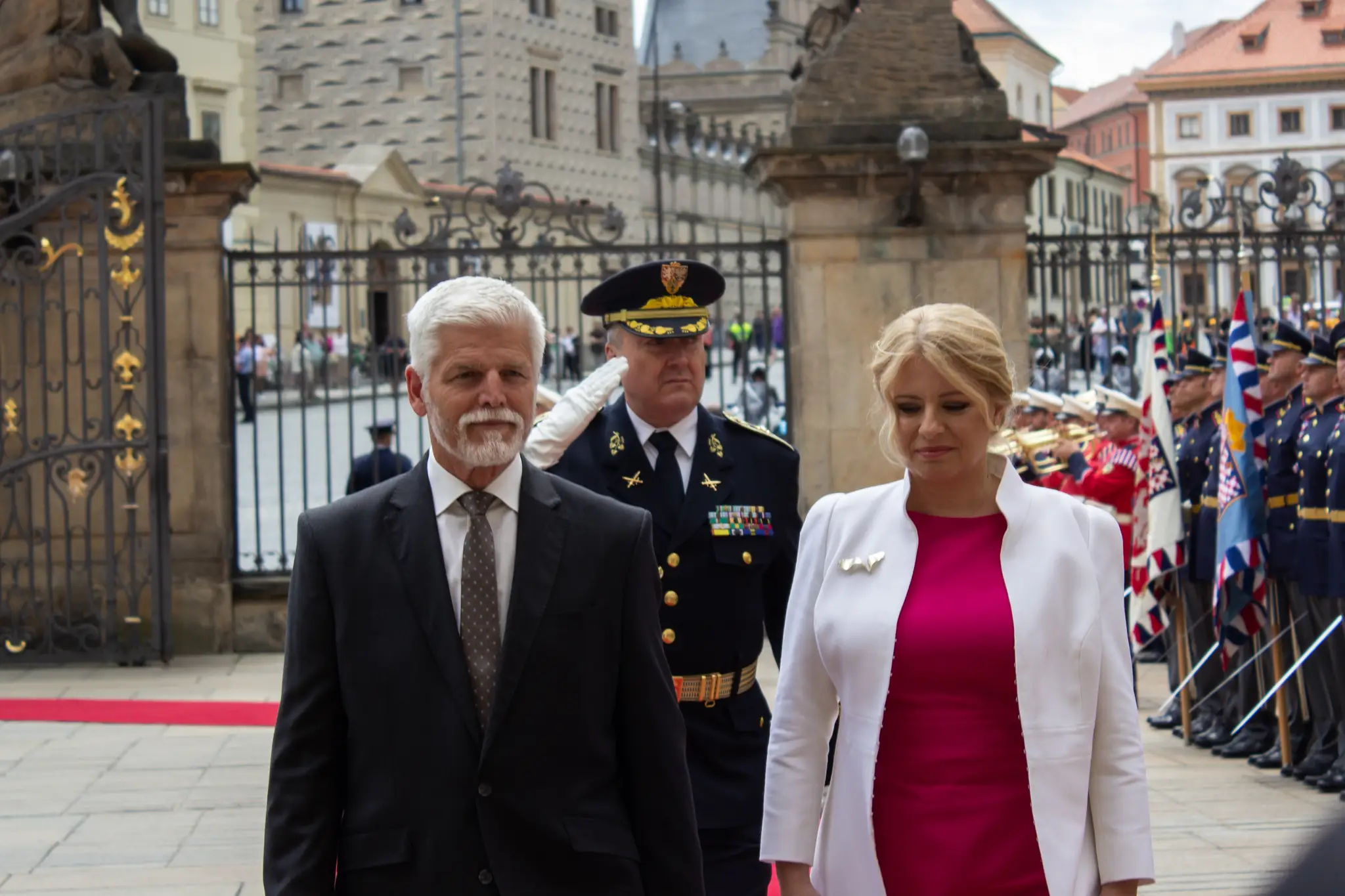 Zuzana Čaputová a Petr Pavel