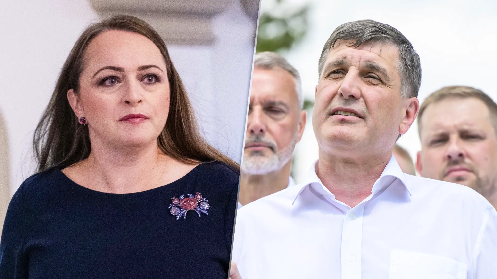 Na snímke Monika Uhlerová a Branislav Ondruš.