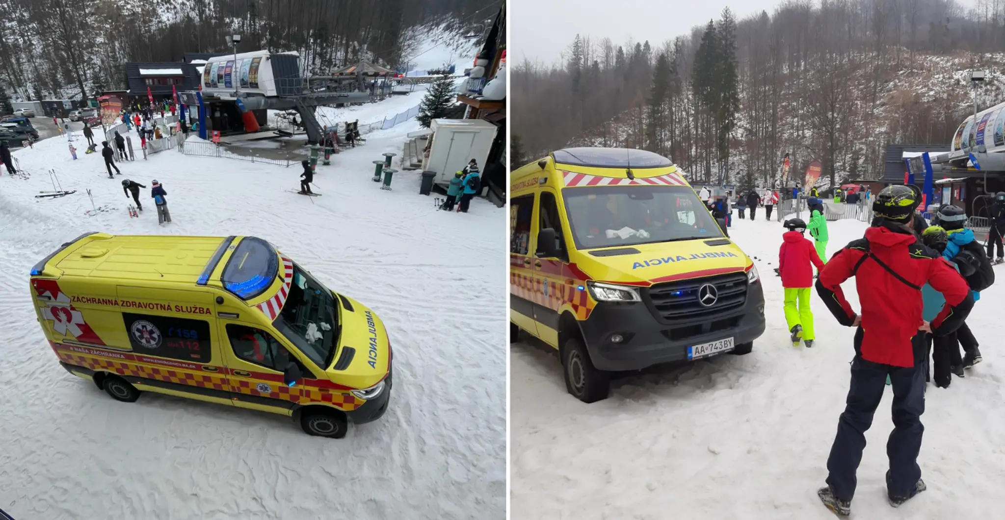 Záchrana života v lyžiarskom stredisku