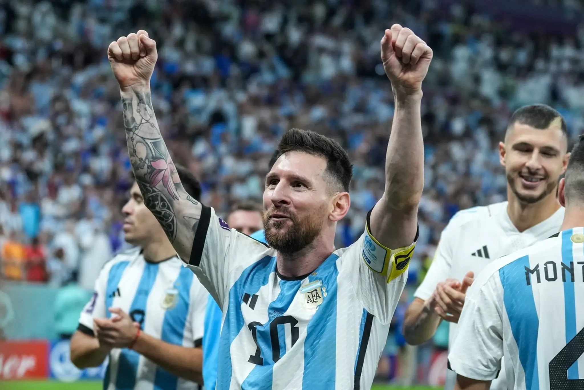 Lionel Messi po postupe do semifinále
