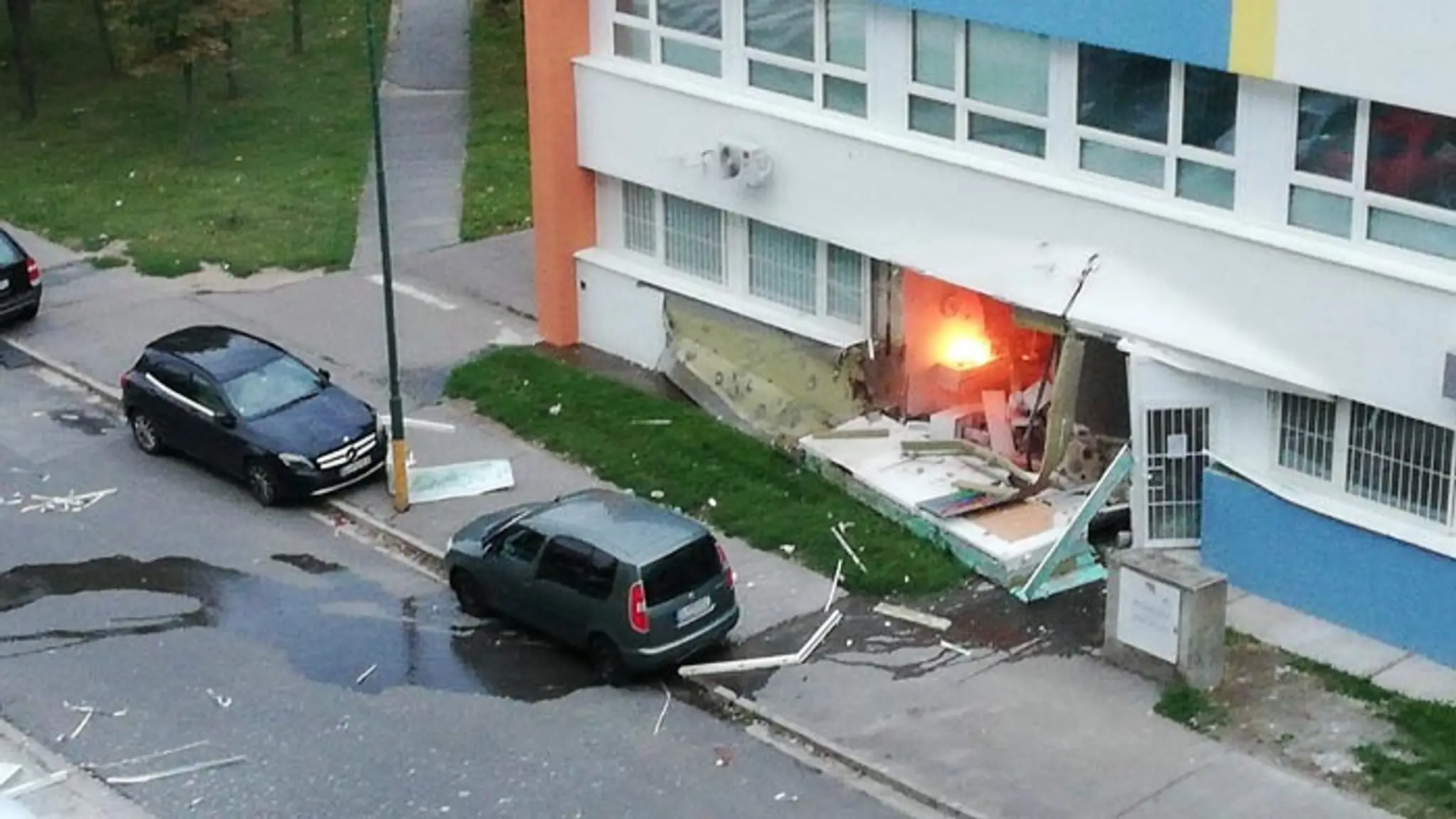 Výbuch vo Vrakuni.