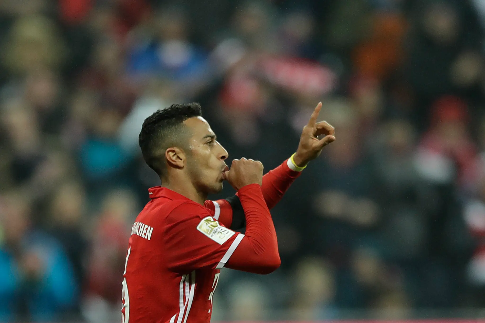 Thiago Alcantara na archívnej snímke.