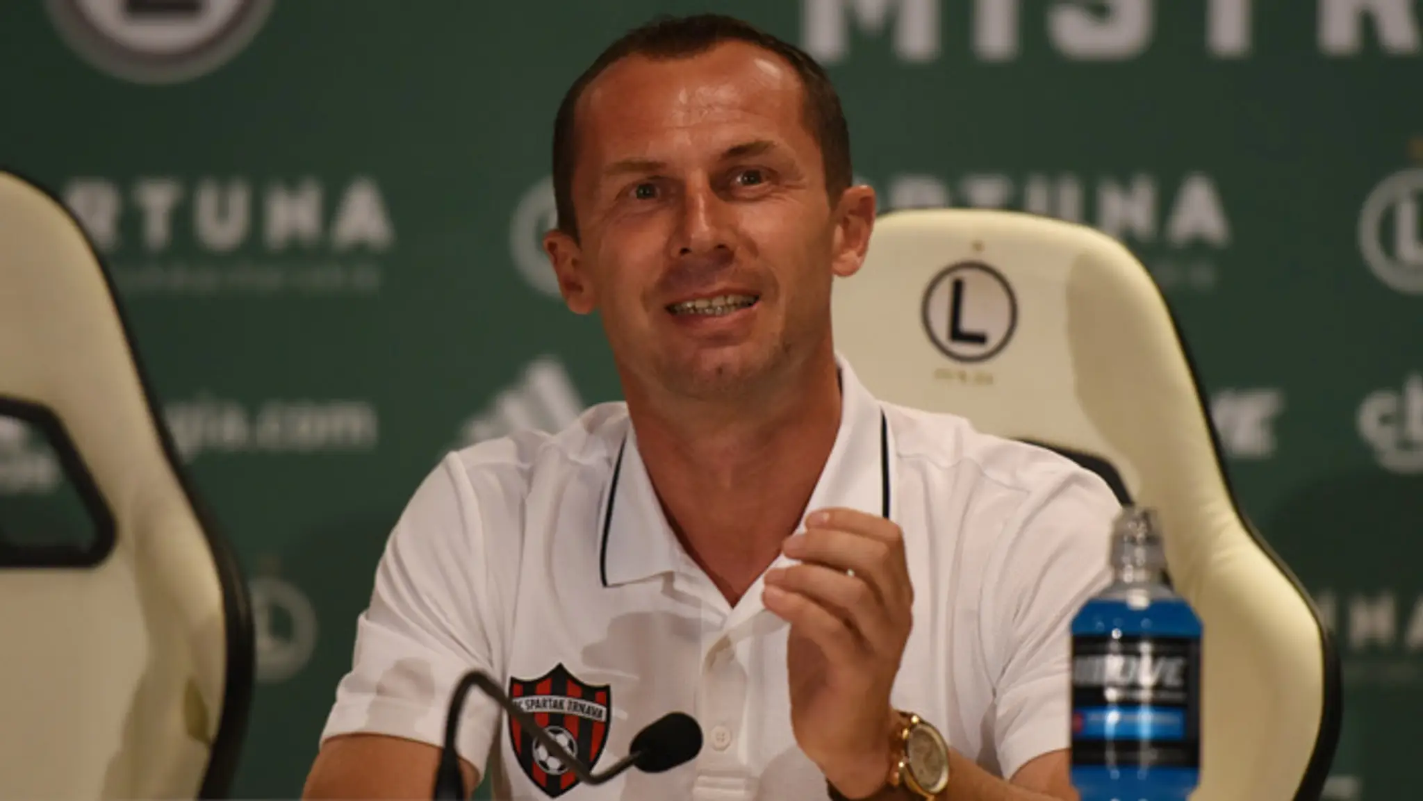 Tréner Trnavy Radoslav Látal.