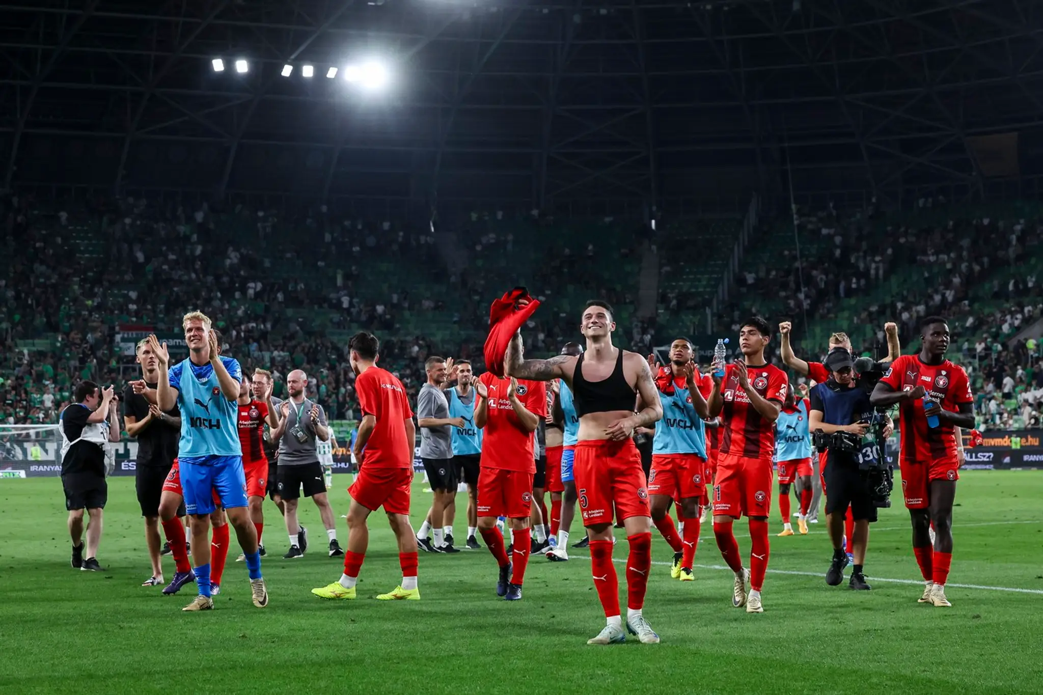 Hráči dánskeho FC Midtjylland.