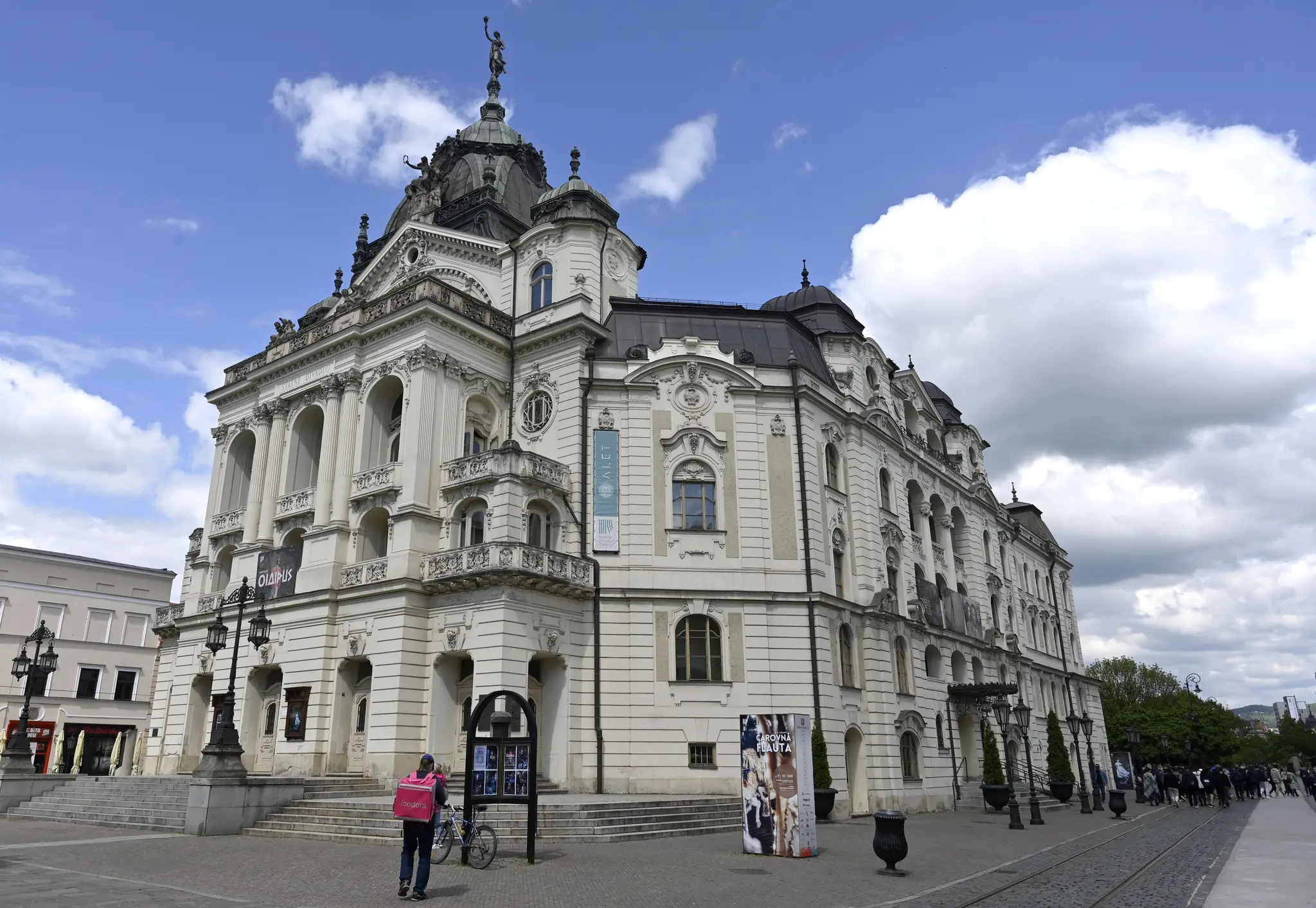 Na snímke budova Národného divadla Košice.