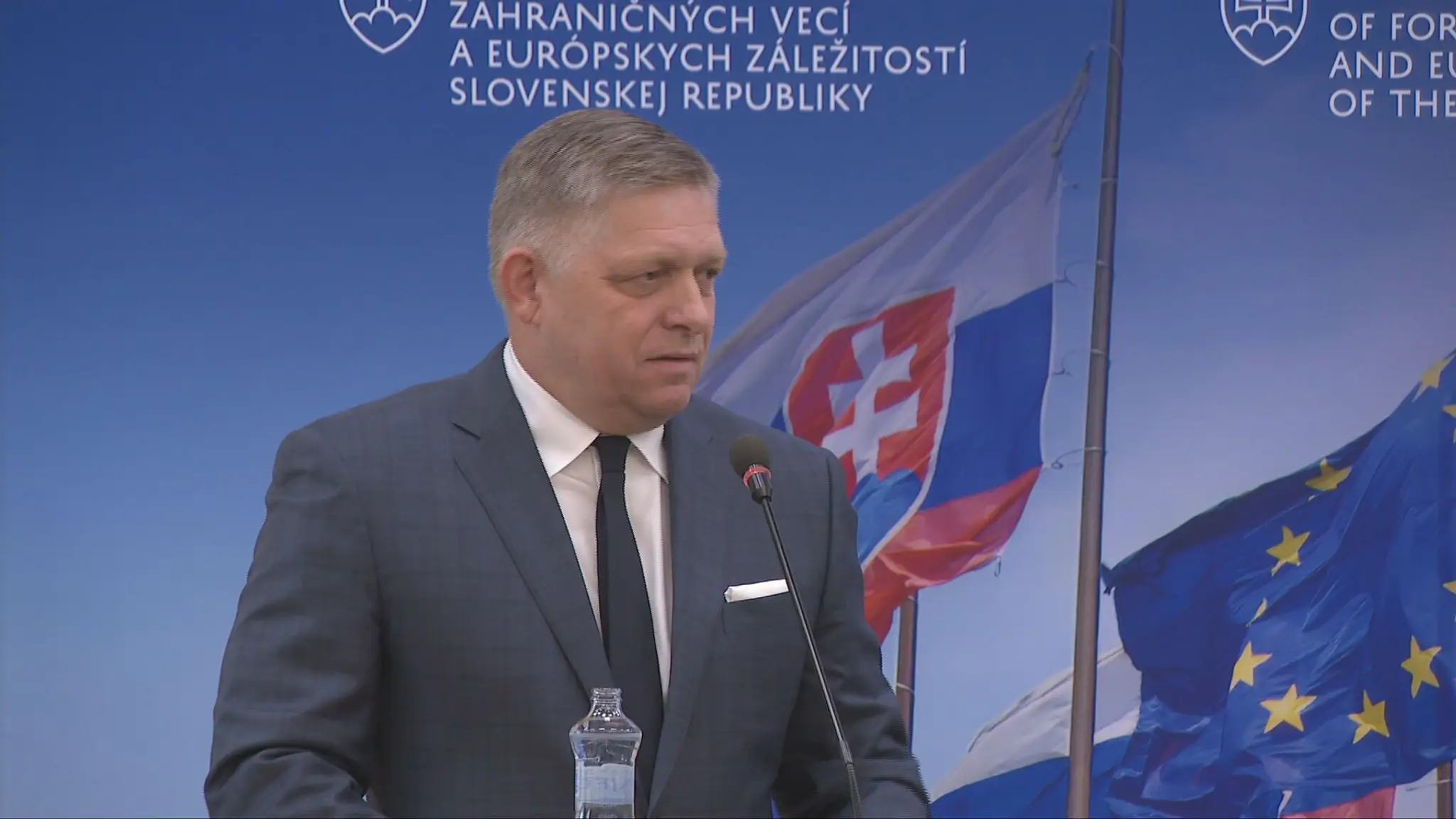 Robert Fico o výročí Slovenska v EÚ.
