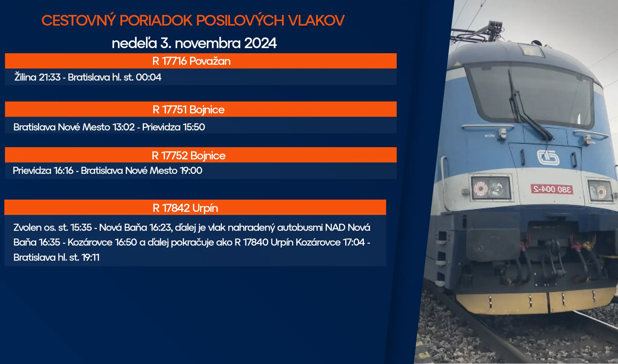 Nedeľa 3.11. 2