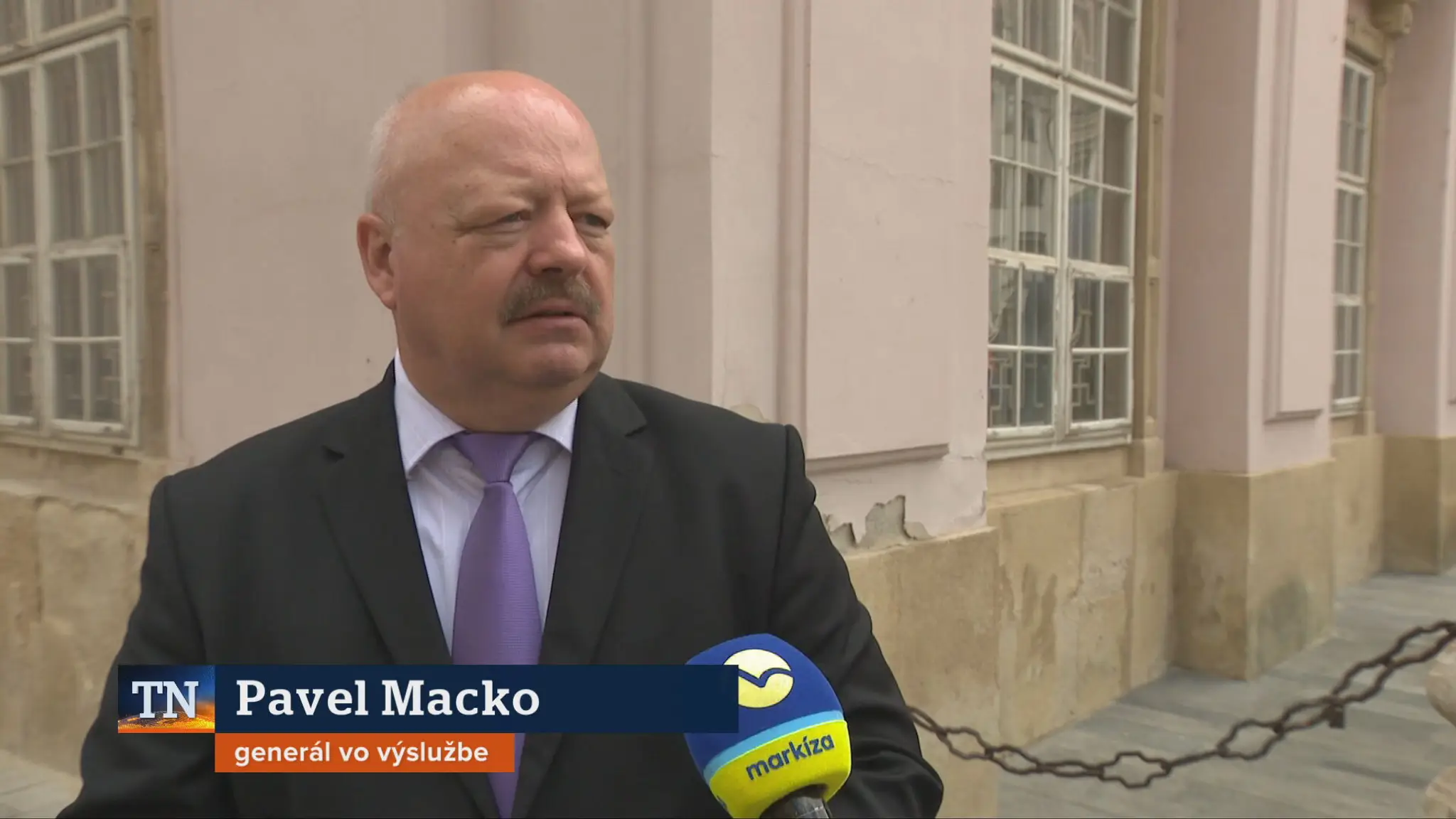 Generál vo výslužbe Pavel Macko.