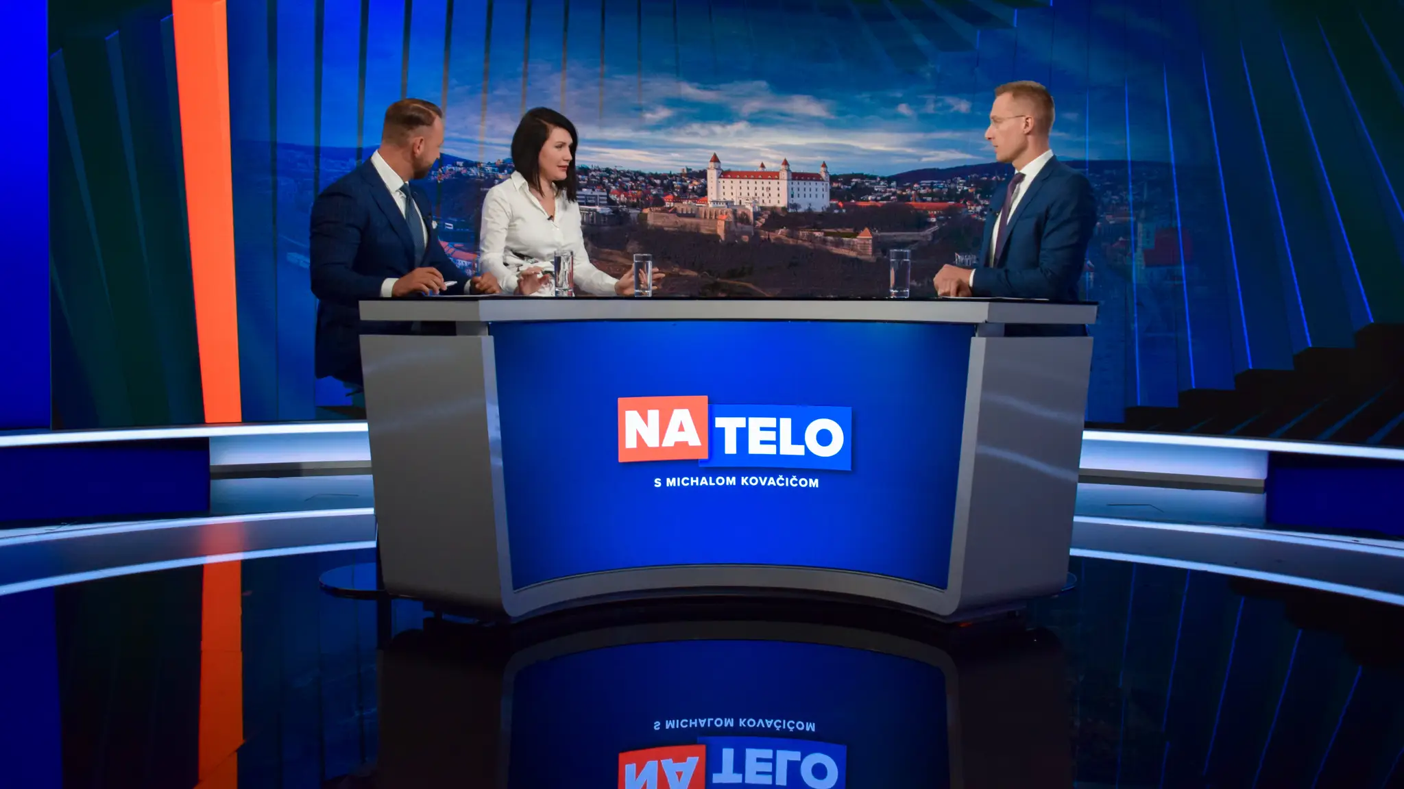 Matúš Šutaj Eštok a Jana Bittó Cigániková v relácii Na telo.