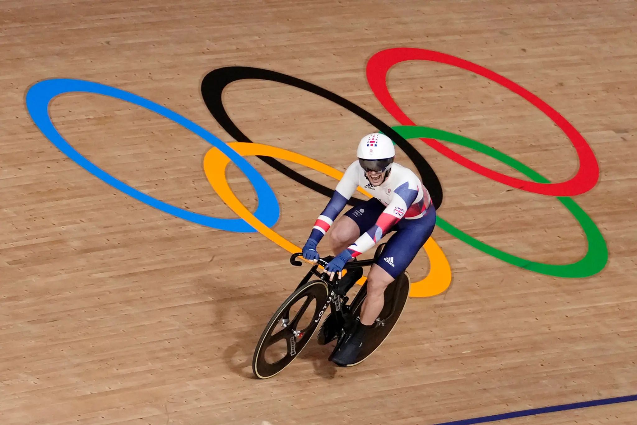 Jason Kenny na olympiáde v Tokiu