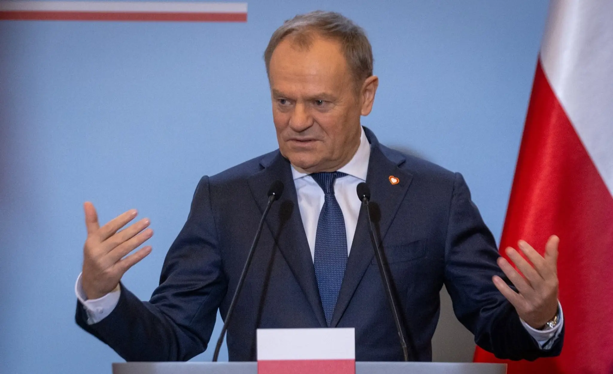 Poľský premiér Donald Tusk.