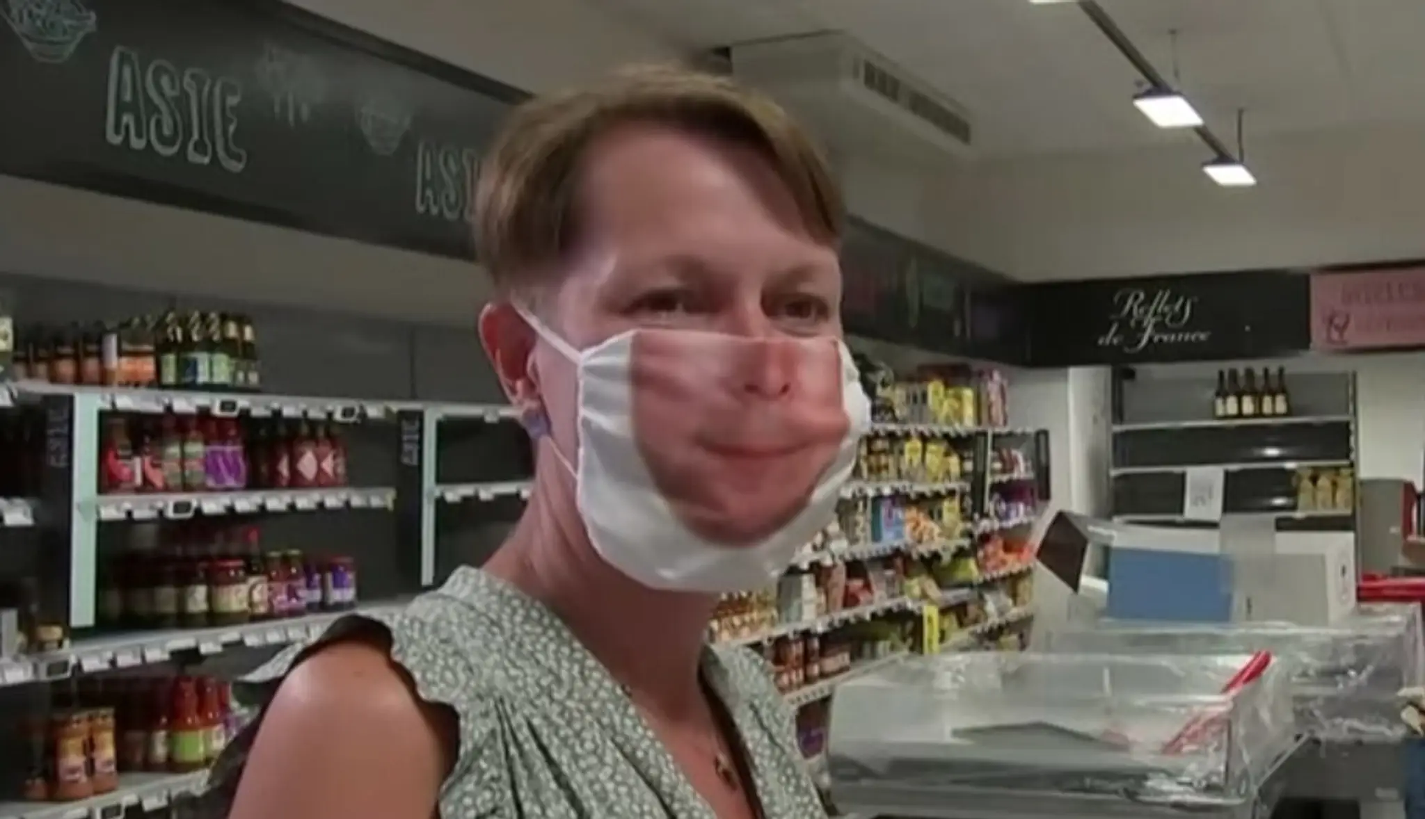 Dánska premiérka Mette Frederiksenová počas videostretnutia s lídrami EÚ.