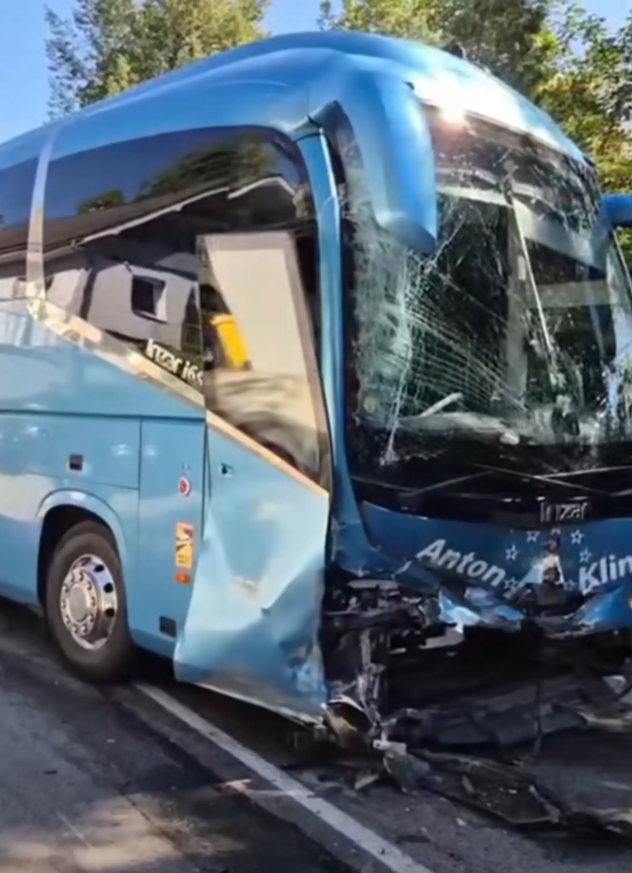 Nehoda autobusu