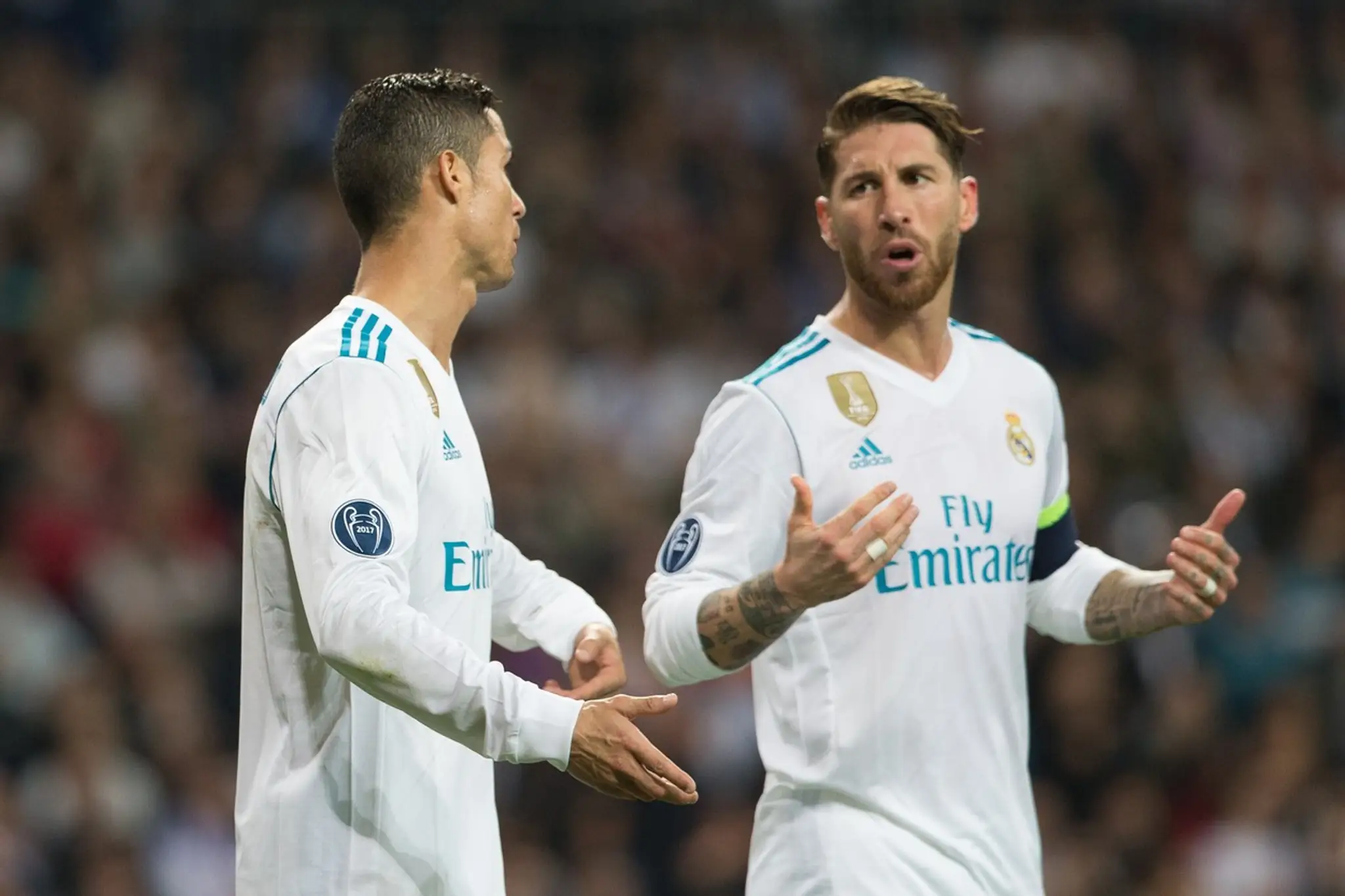 Sergio Ramos a Cristiano Ronaldo boli v Reale Madrid spoluhráčmi dlhé roky