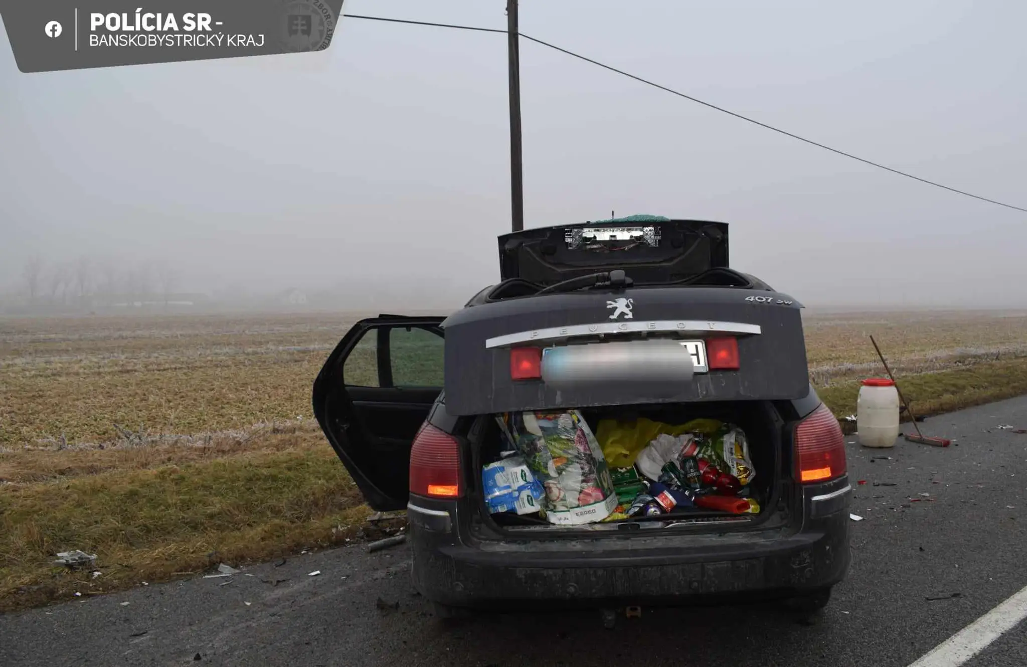 Vážna nehoda na strednom Slovensku.