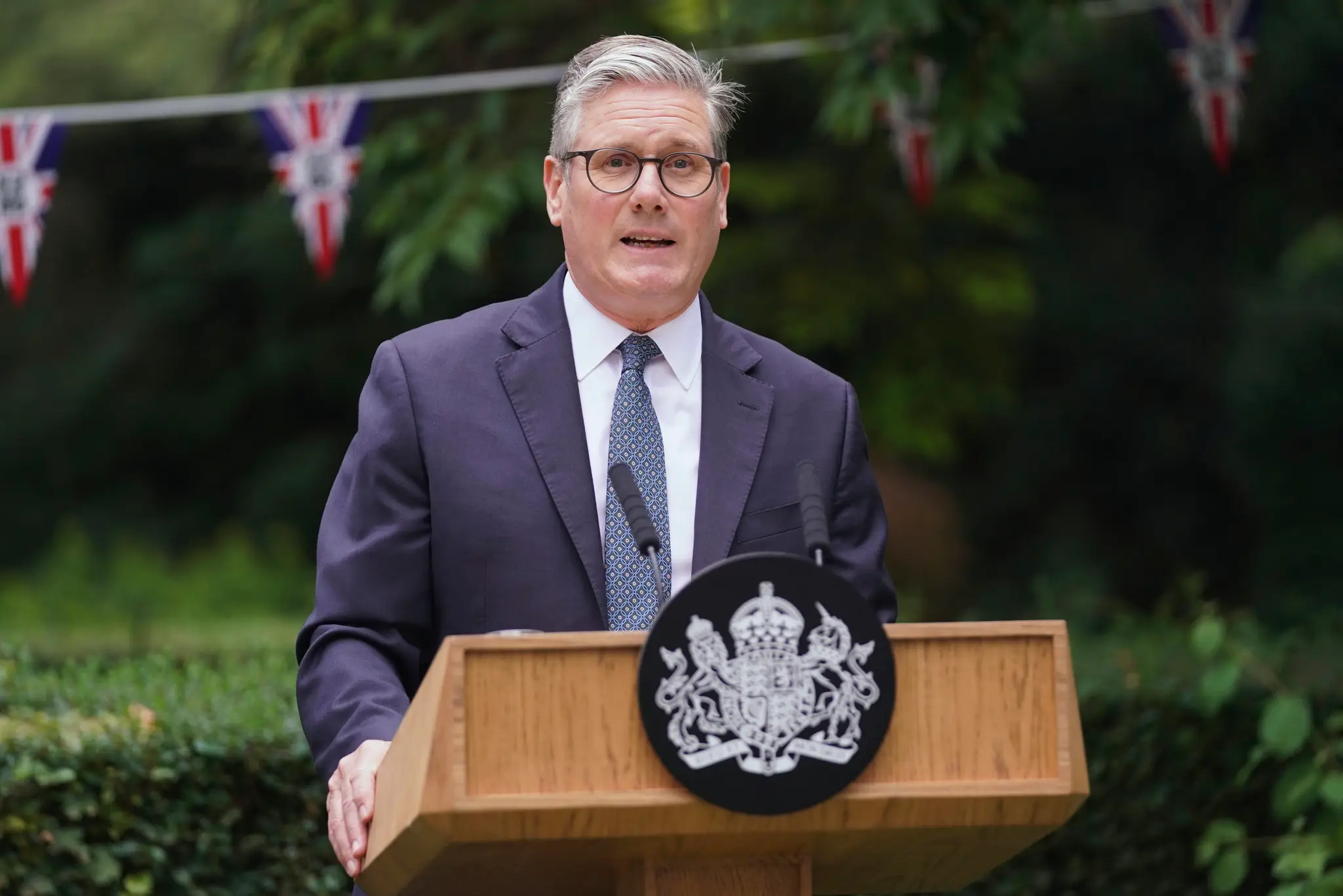 Britský premiér Keir Starmer.