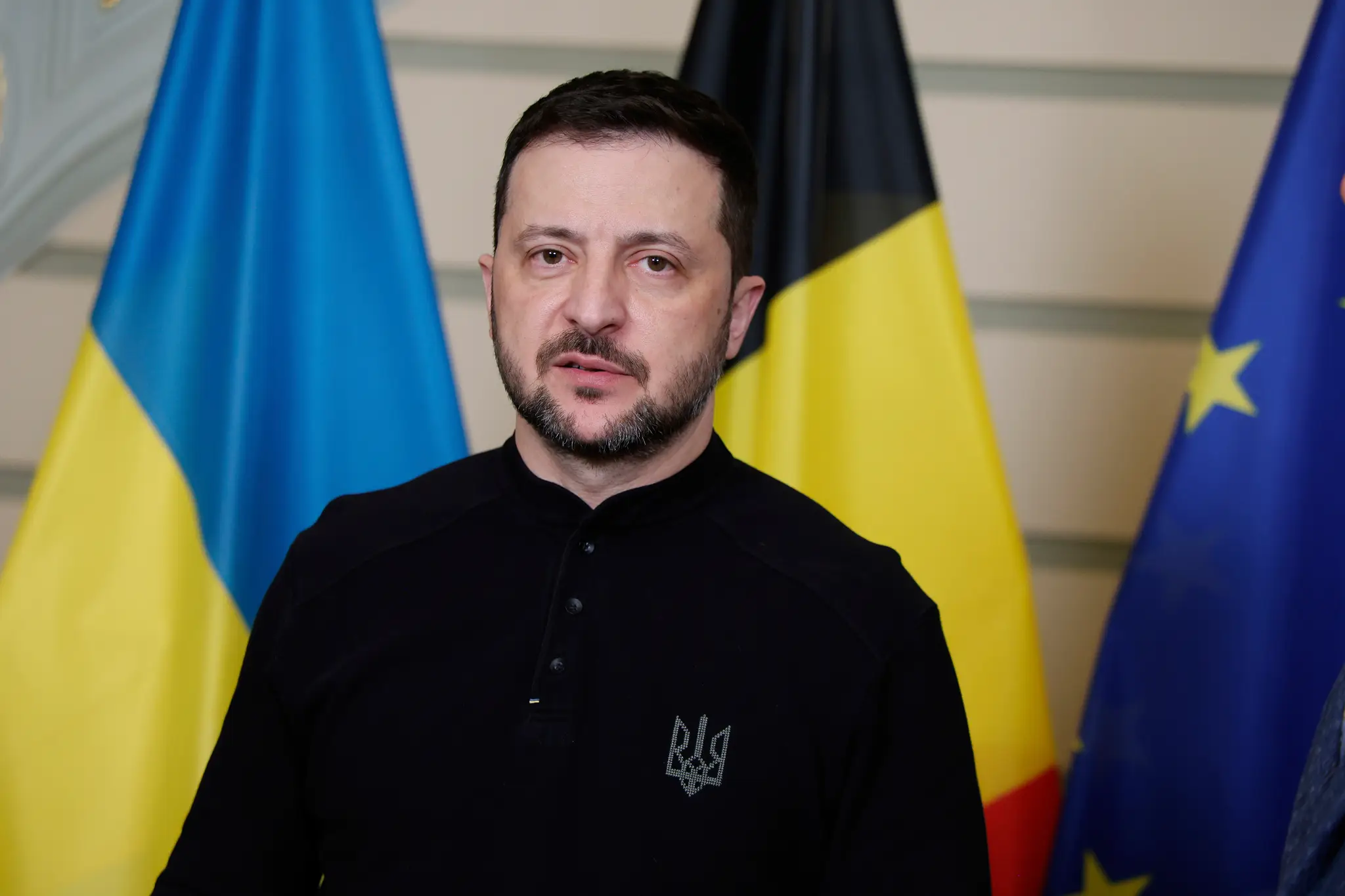 Na snímke ukrajinský prezident Volodymyr Zelenskyj.