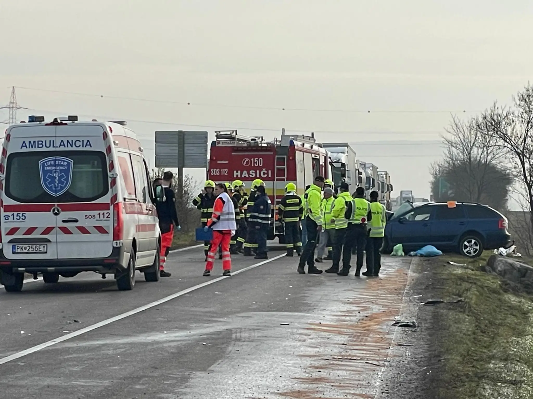 Tragická nehoda pri Bánovciach nad Bebravou
