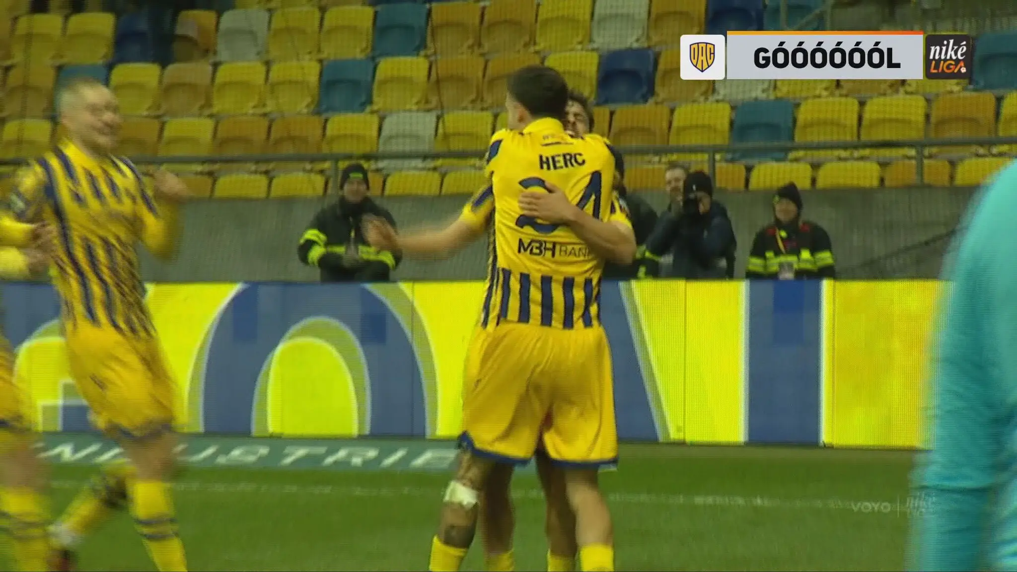 Gólová radosť futbalistov Dunajskej Stredy.