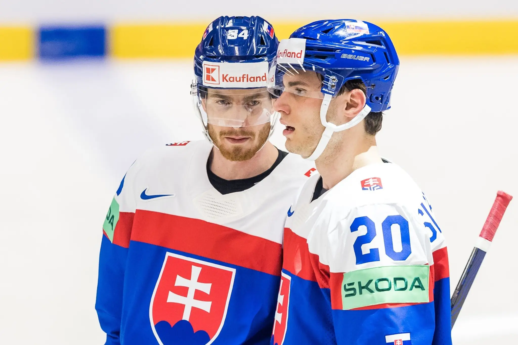 Peter Cehlárik a Juraj Slafkovský