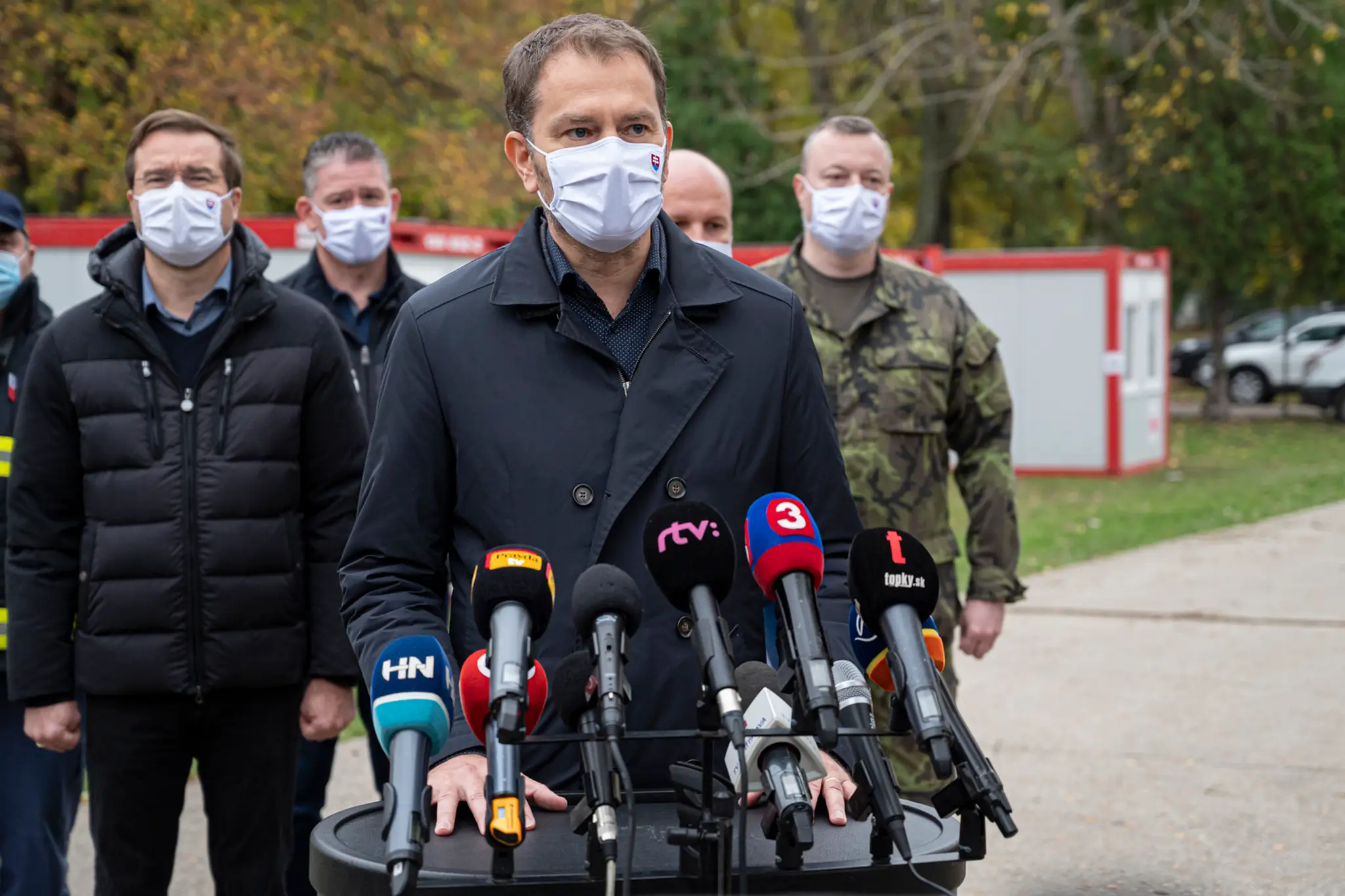 Jaroslav Naď informuje o číslach za sobotu.