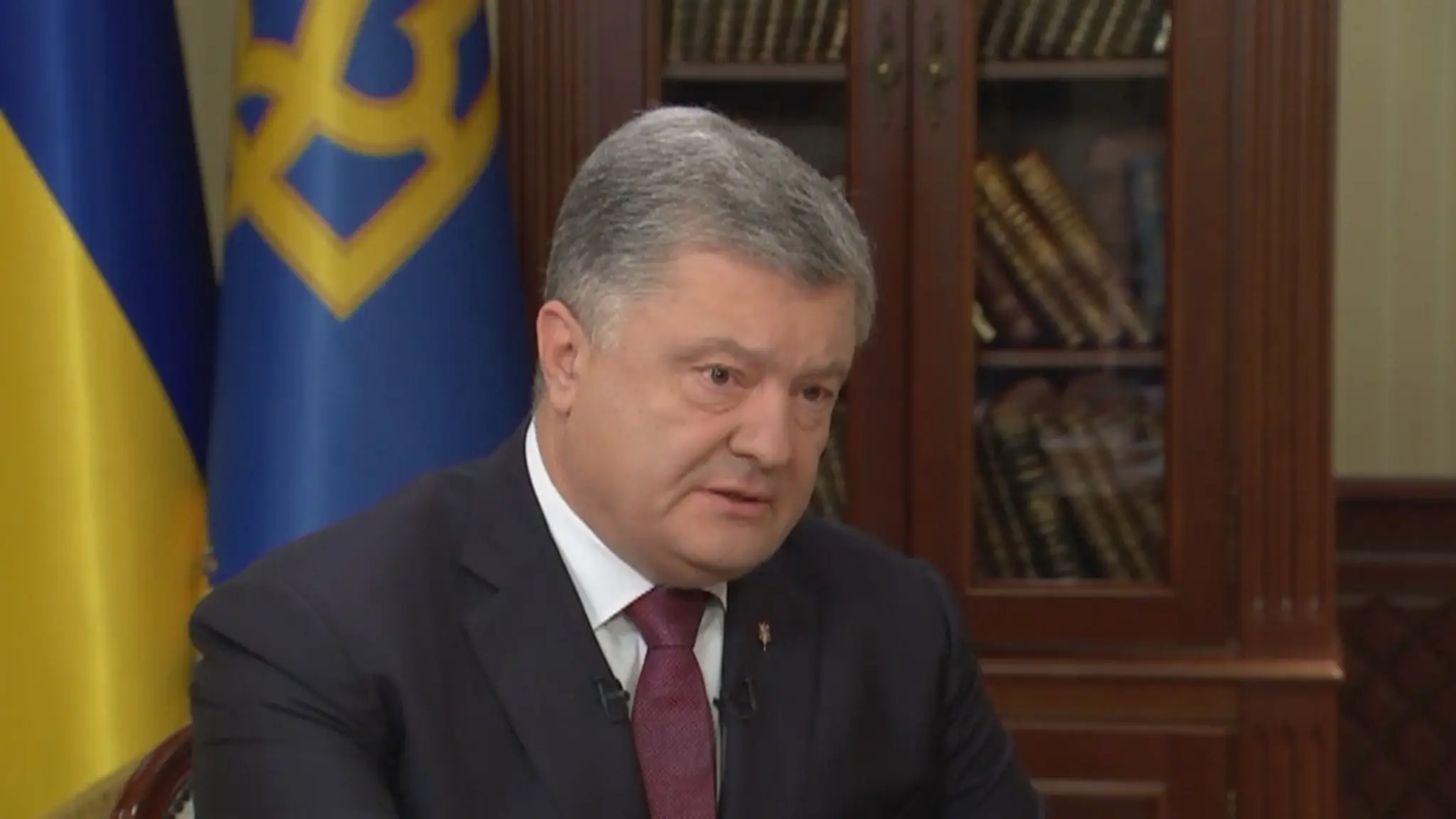 Ukrajinský prezident Petro Porošenko.