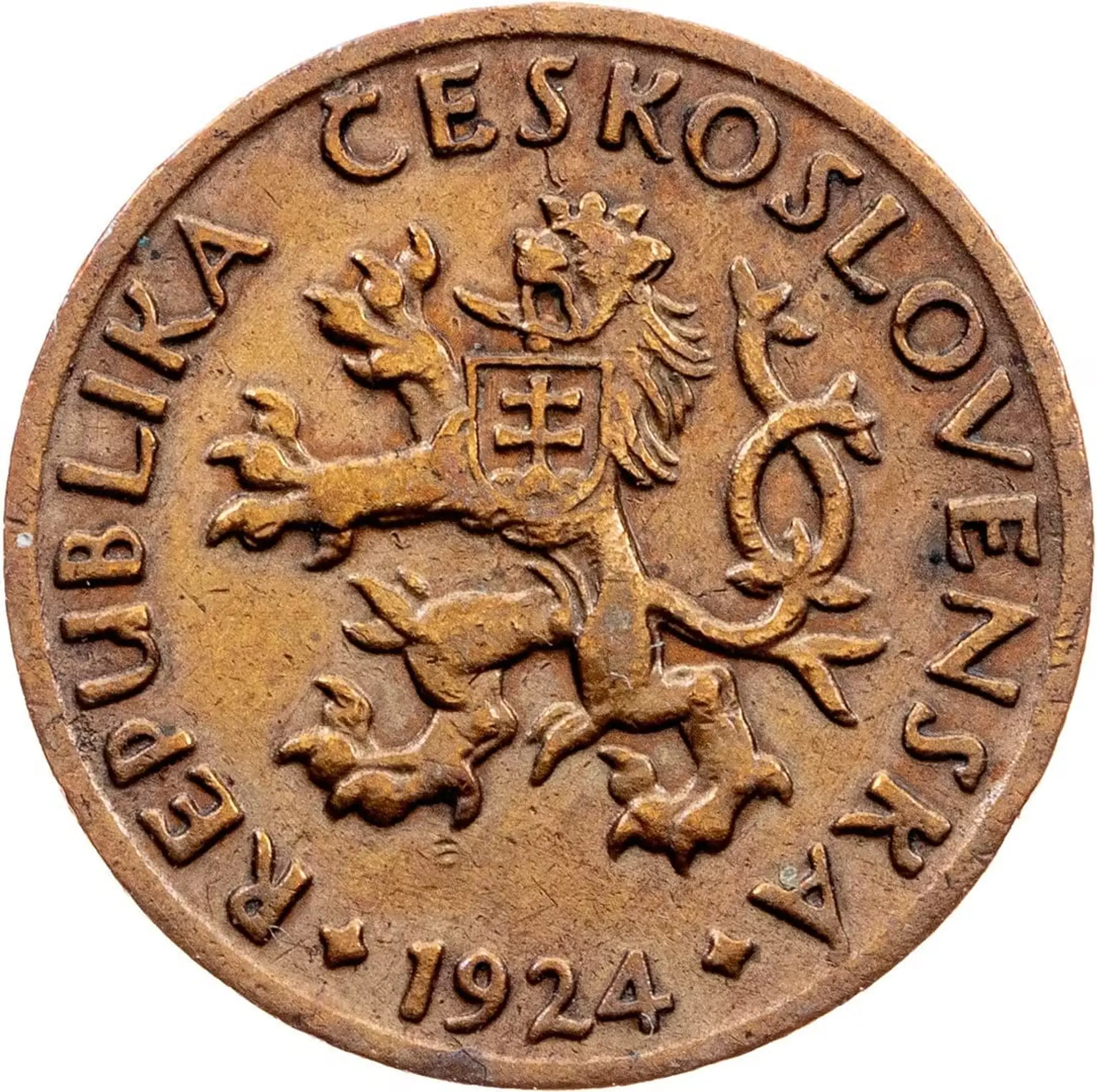 ČSR, 10halier 1921, skúšobná razba, vyvolávacia cena 180 000 Kč