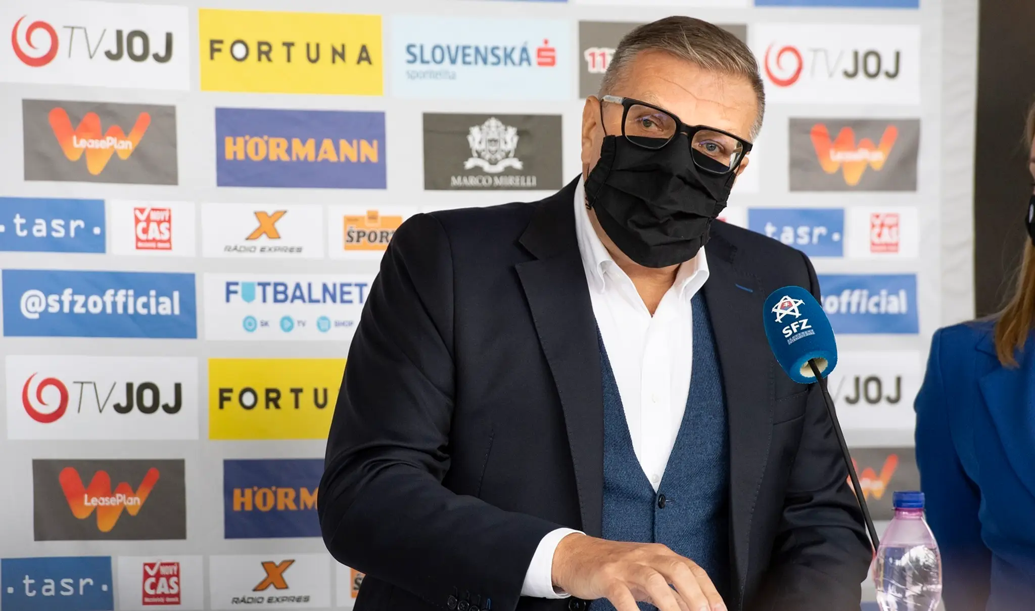 prezident Slovenského futbalového zväzu Ján Kováčik.