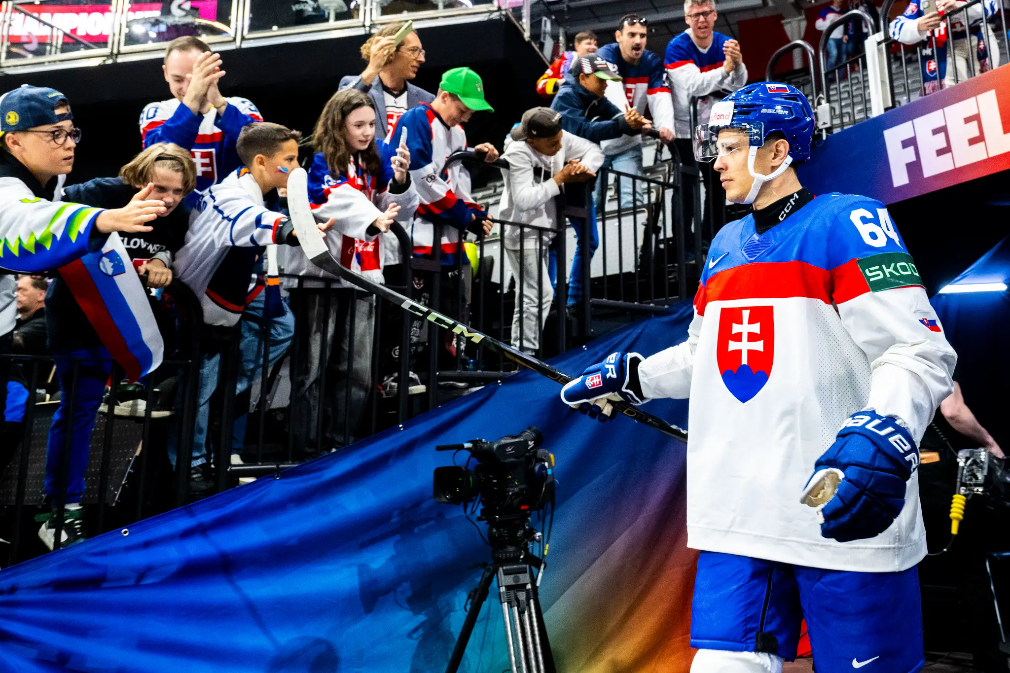 Patrik Koch na MS v hokeji 2025