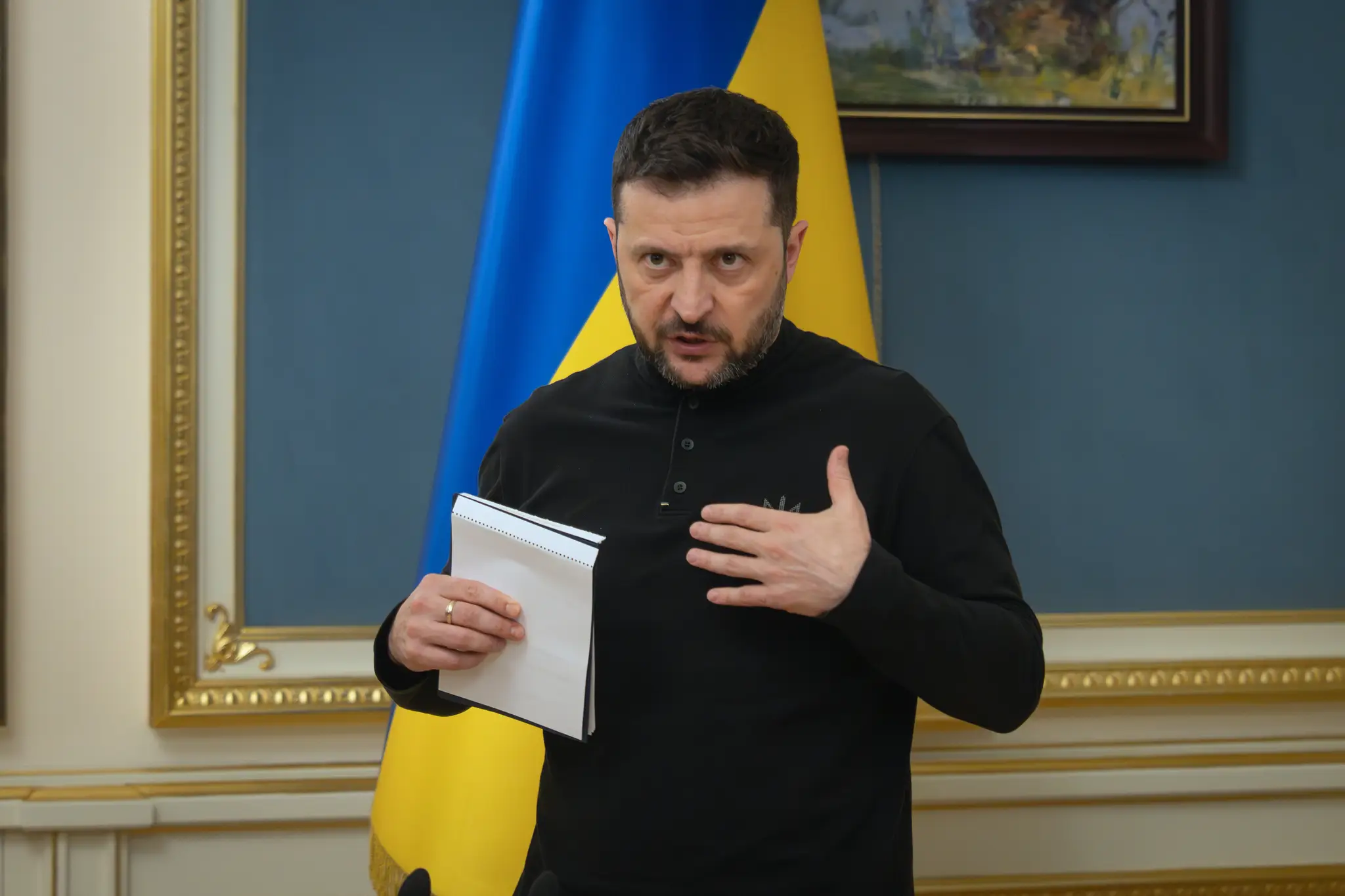 Ukrajinský prezident Volodymyr Zelenskyj