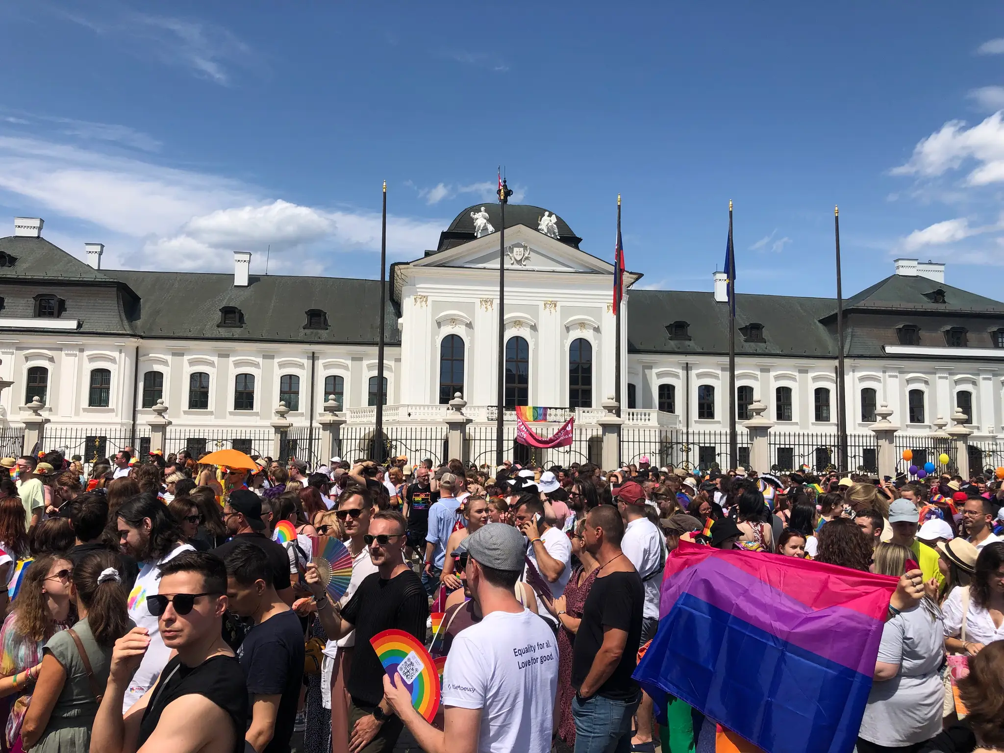 Dúhový PRIDE 2023 v Bratislave.