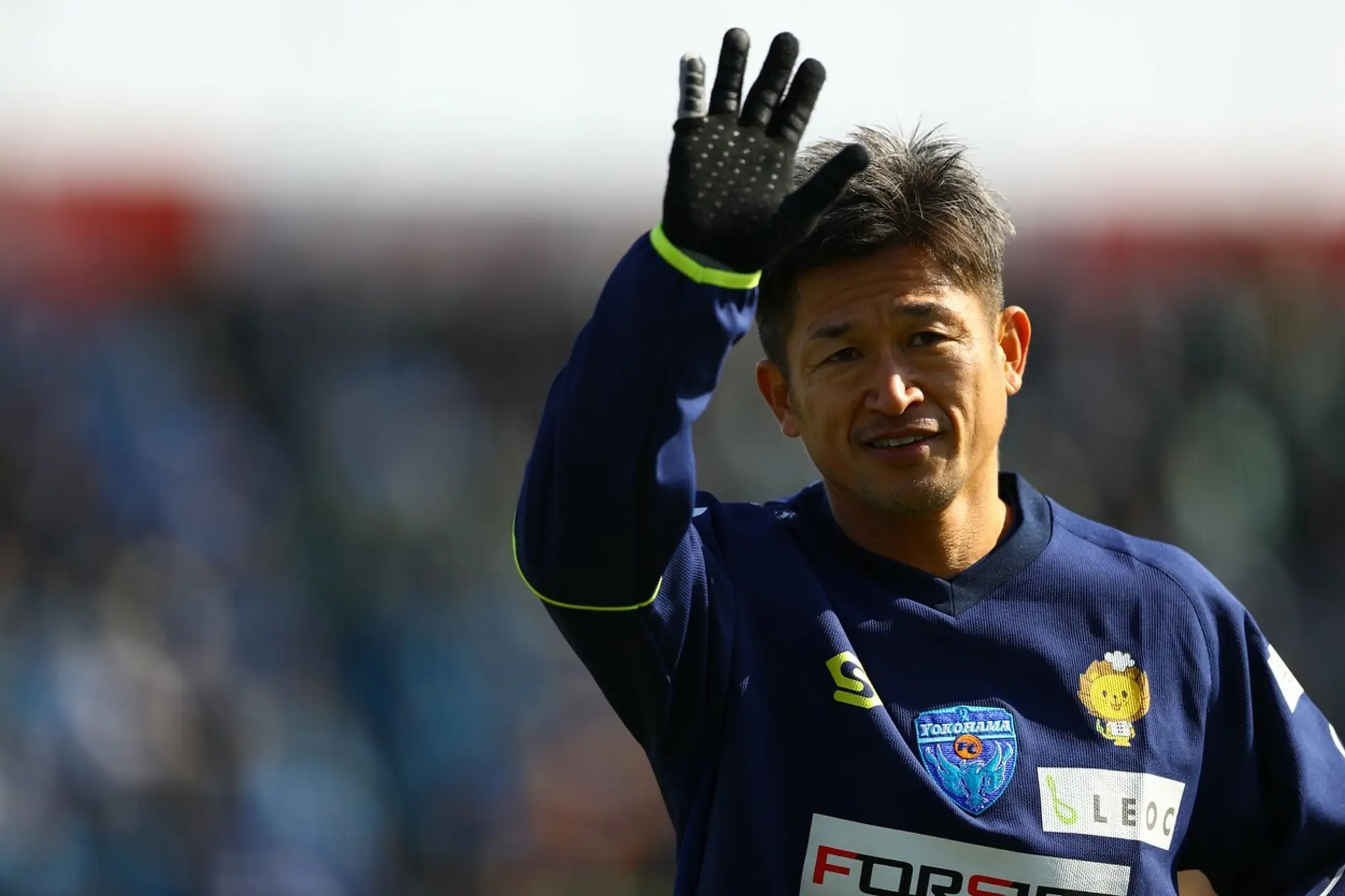 Futbalový veterán Kazujoshi Miura.