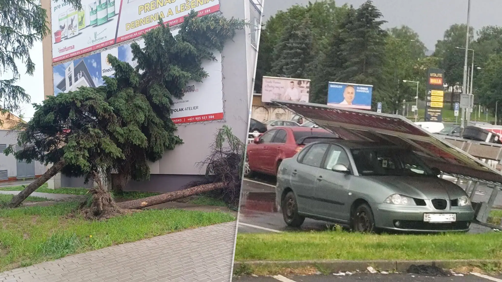 Škody v Bardejove