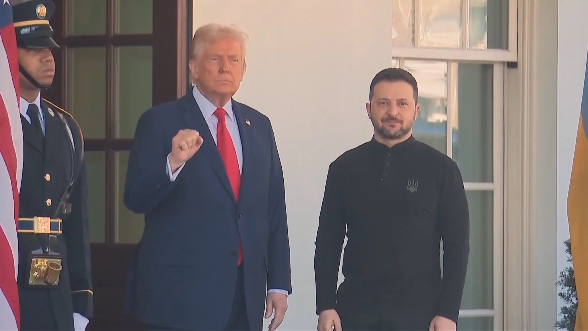 Trump Zelenský 