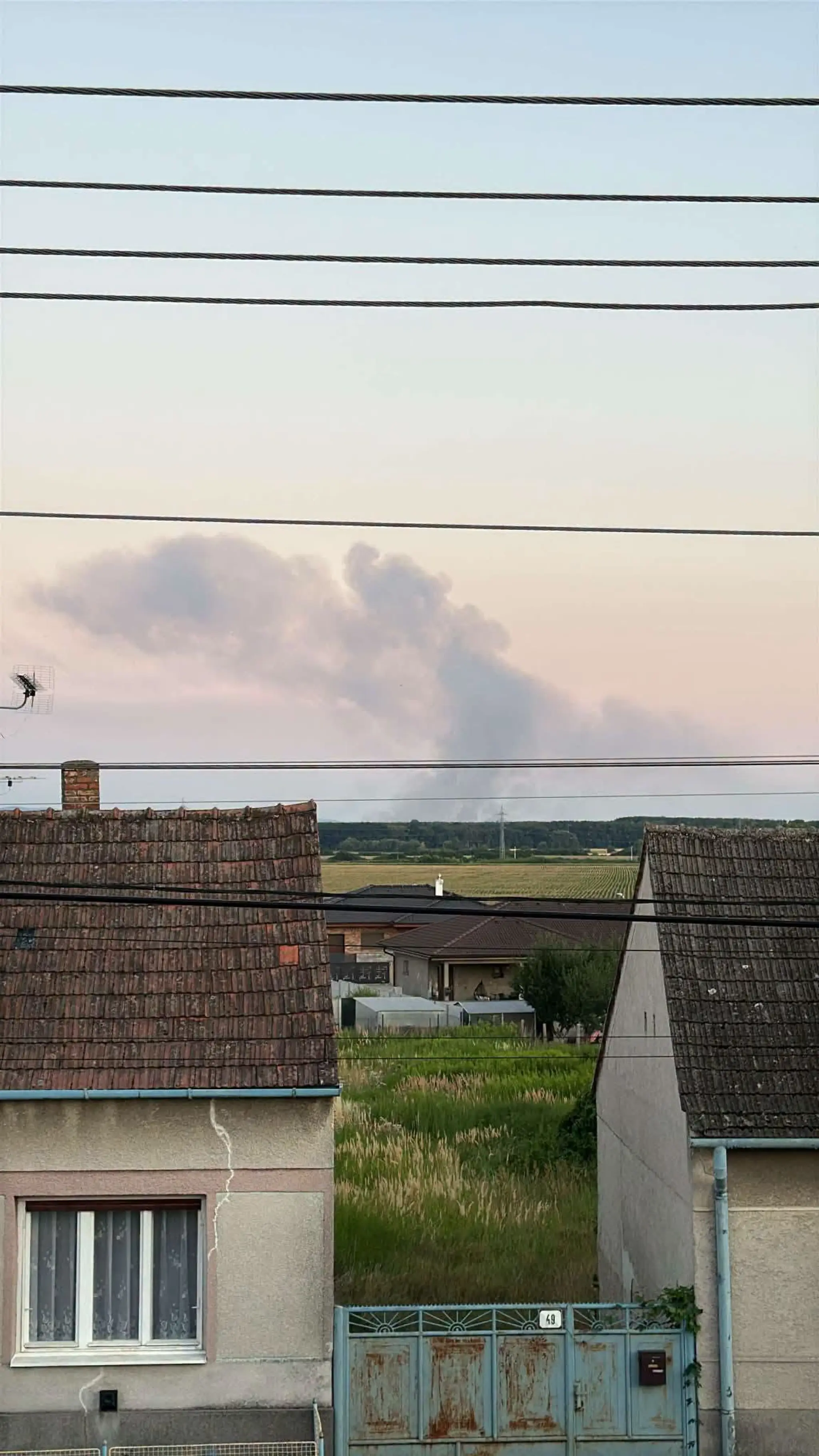 Požiar na základni Malacky-Kuchyňa