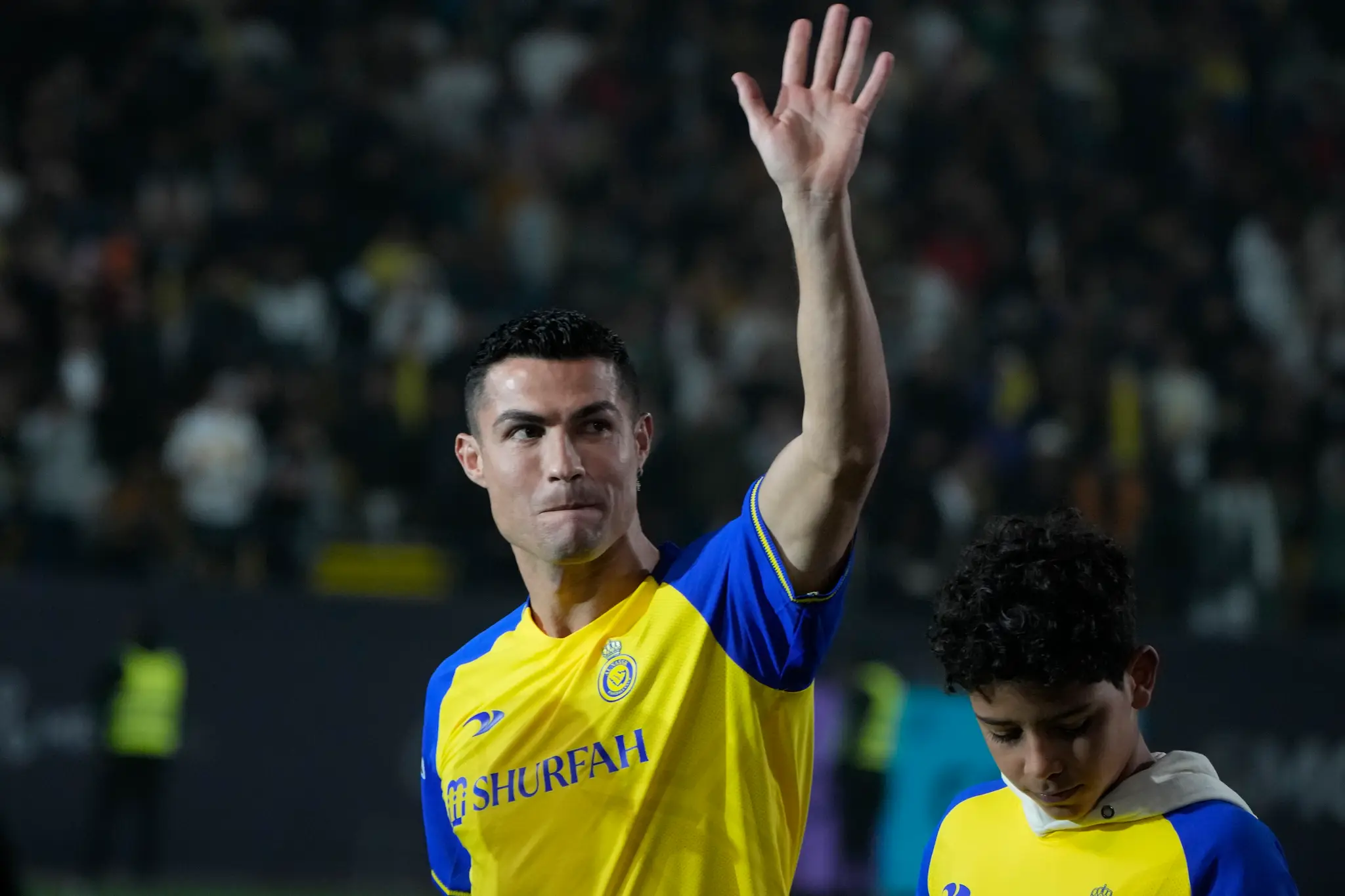 Cristiano Ronaldo máva divákom