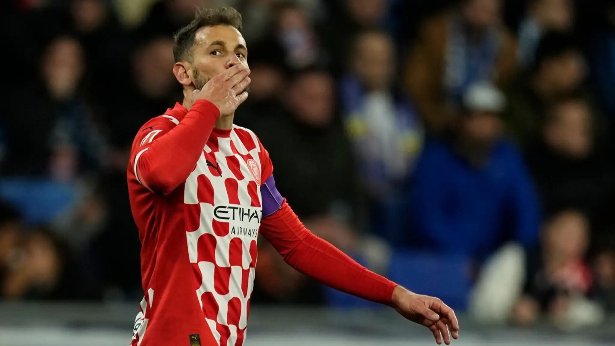 Bod pre Gironu zachránil Christhian Stuani (cropped)