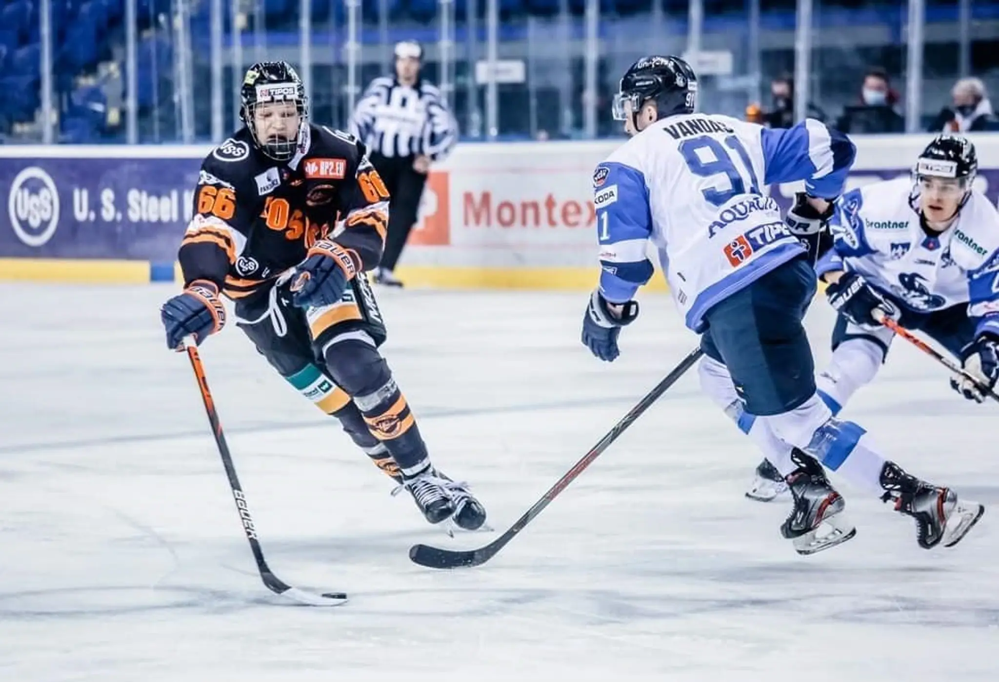 Jakub Demek (vľavo) v drese Košíc.